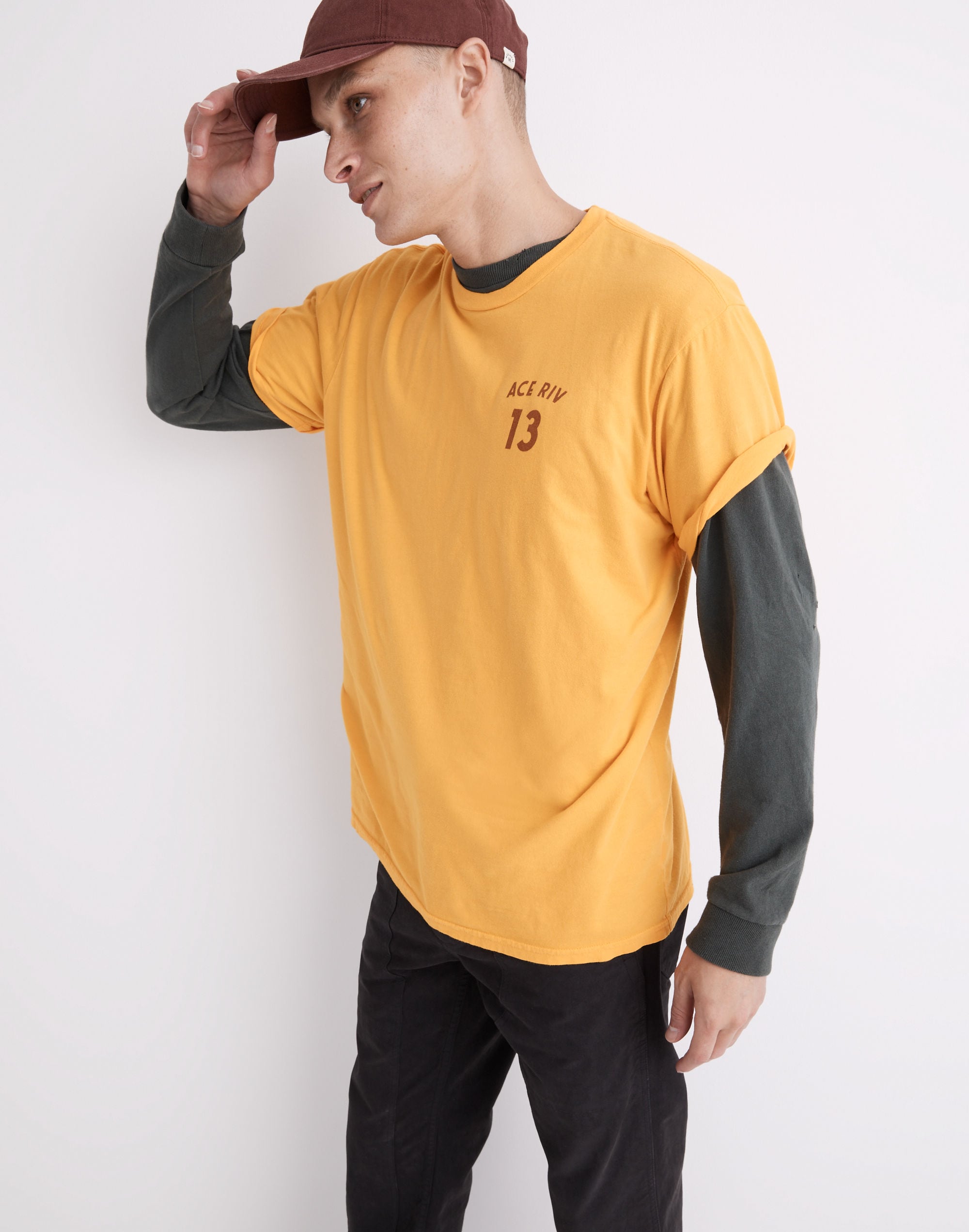 Madewell x Ace Rivington Racing Association Graphic Tee