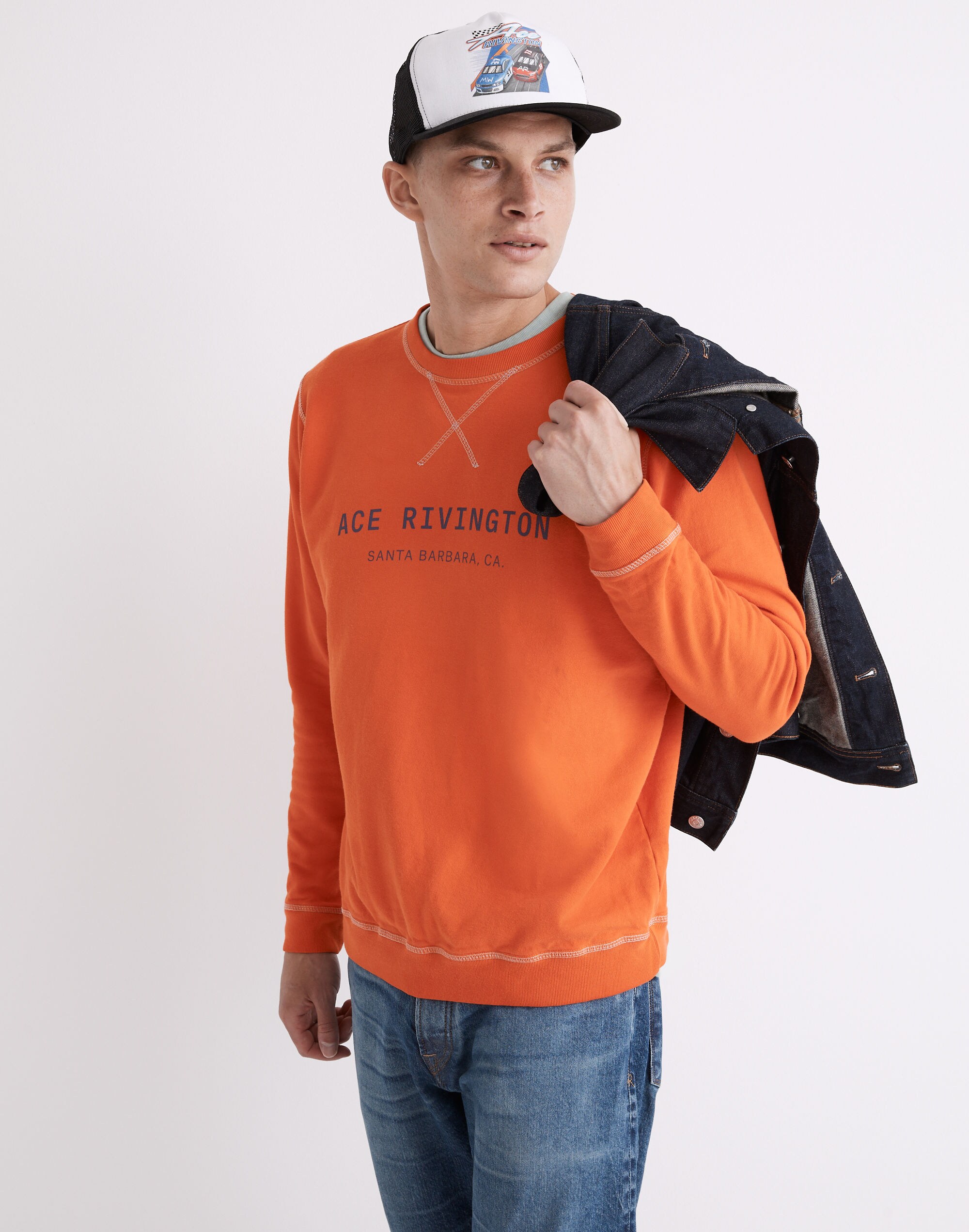 Madewell x Ace Rivington Logo Sweatshirt