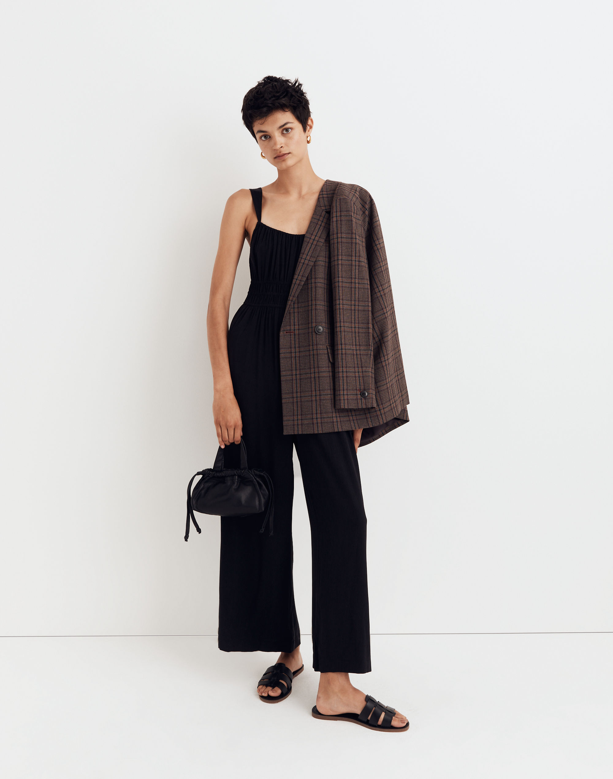 Lusterweave Sophia Tank Wide-Leg Jumpsuit