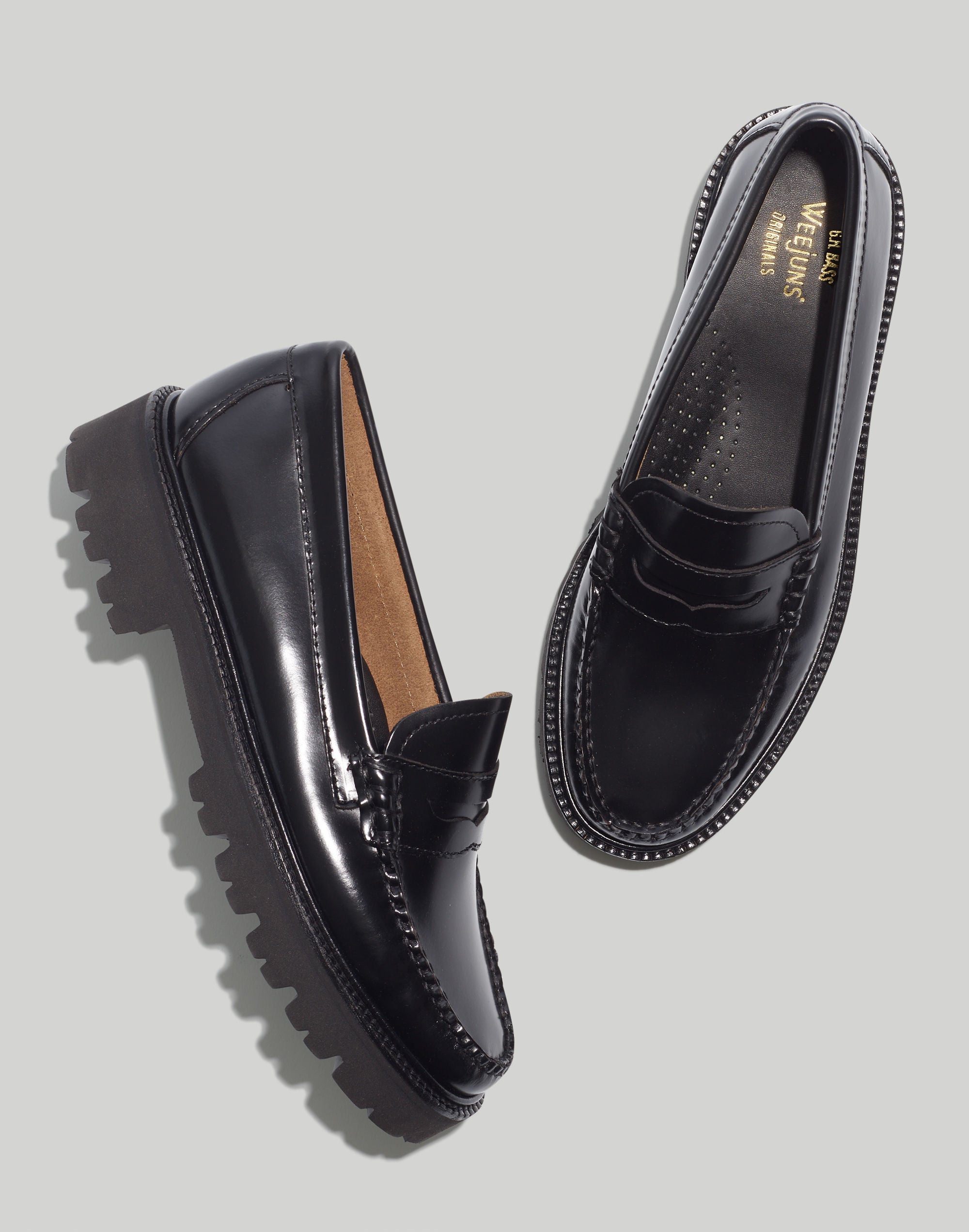 G.H.BASS Whitney Super Lug Penny Loafers