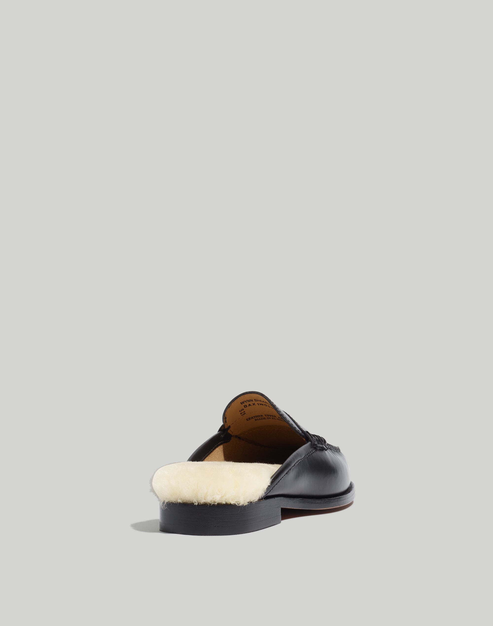 G.H.BASS Wynn Shearling-Lined Mules