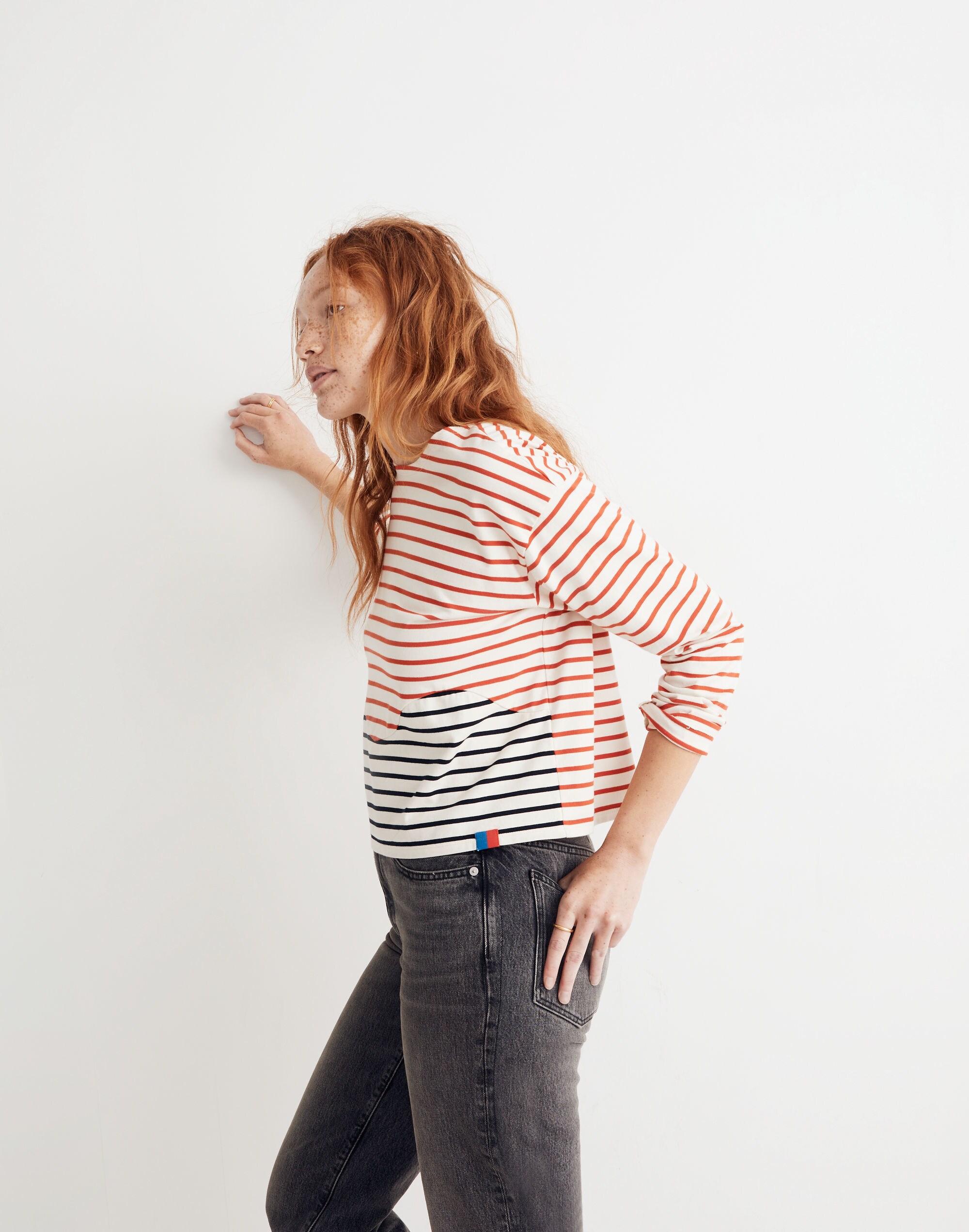 Kule Wavemade Stripe Tee