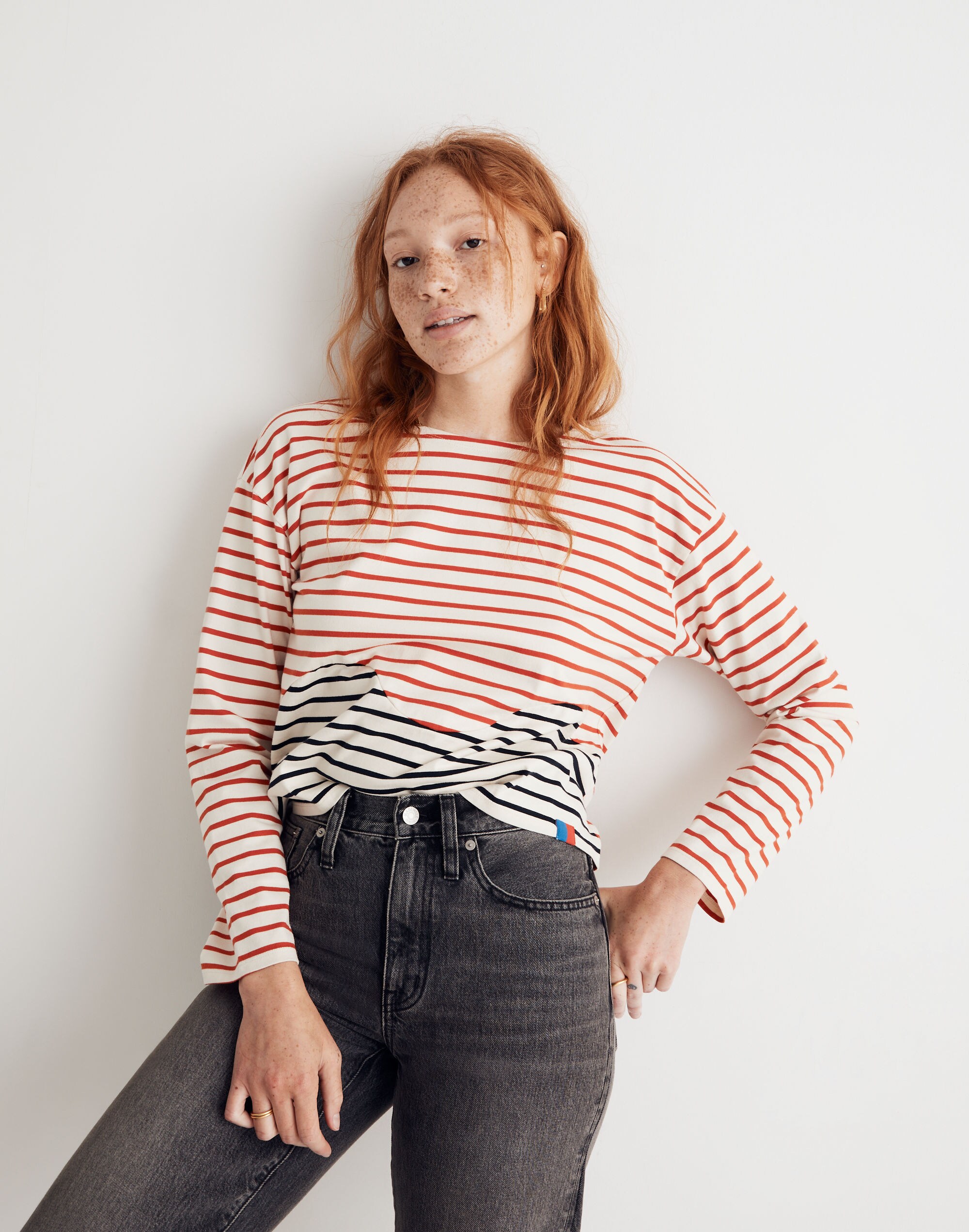 Kule Wavemade Stripe Tee