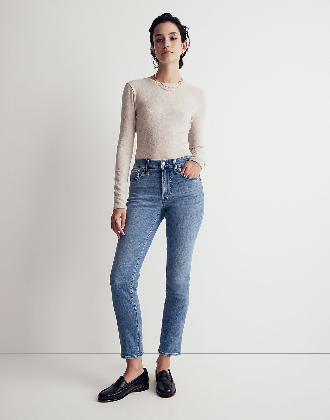 The Mid-Rise Perfect Vintage Jean in Clearwater Wash