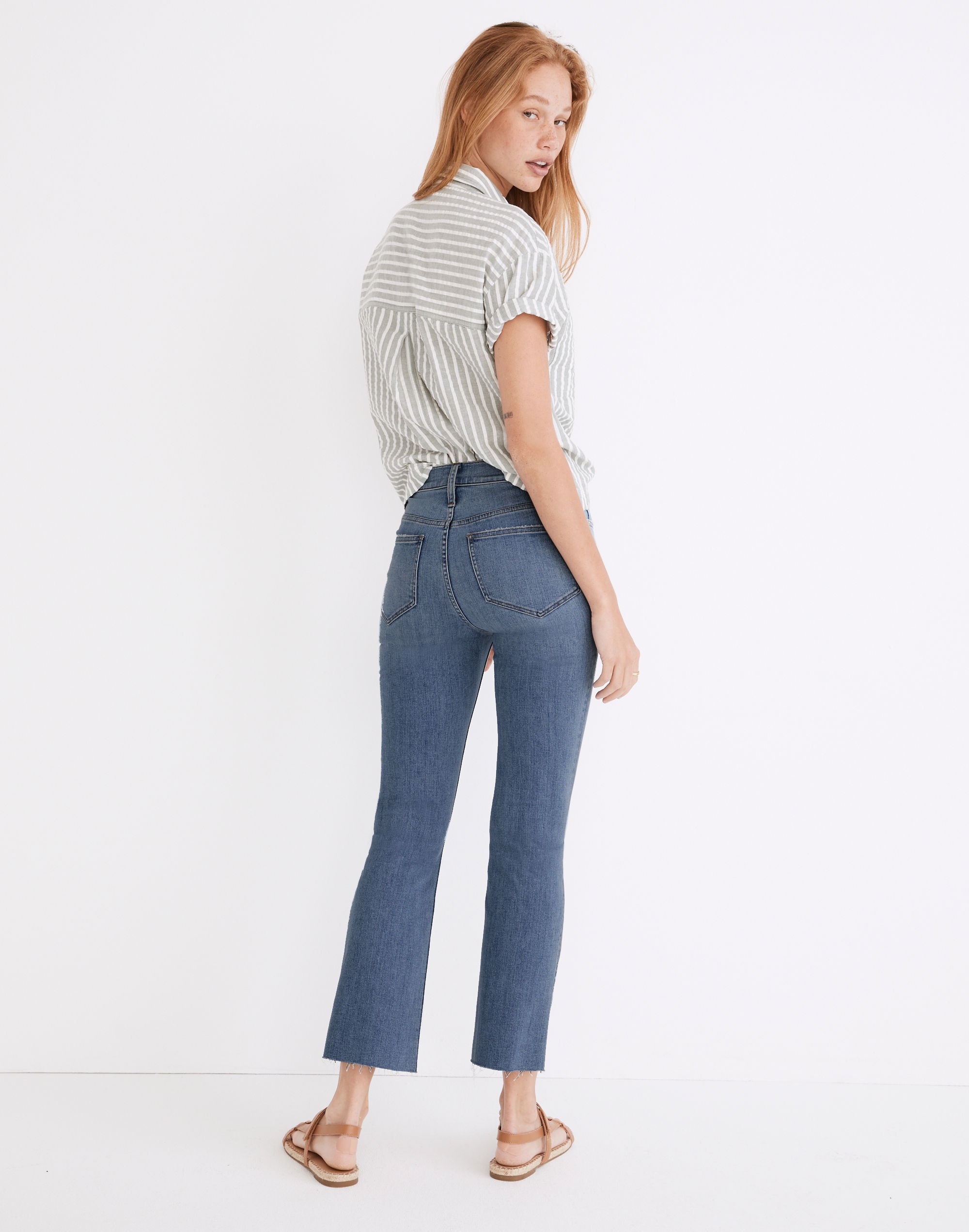 Cali Demi-Boot Jeans in Shoreham Wash
