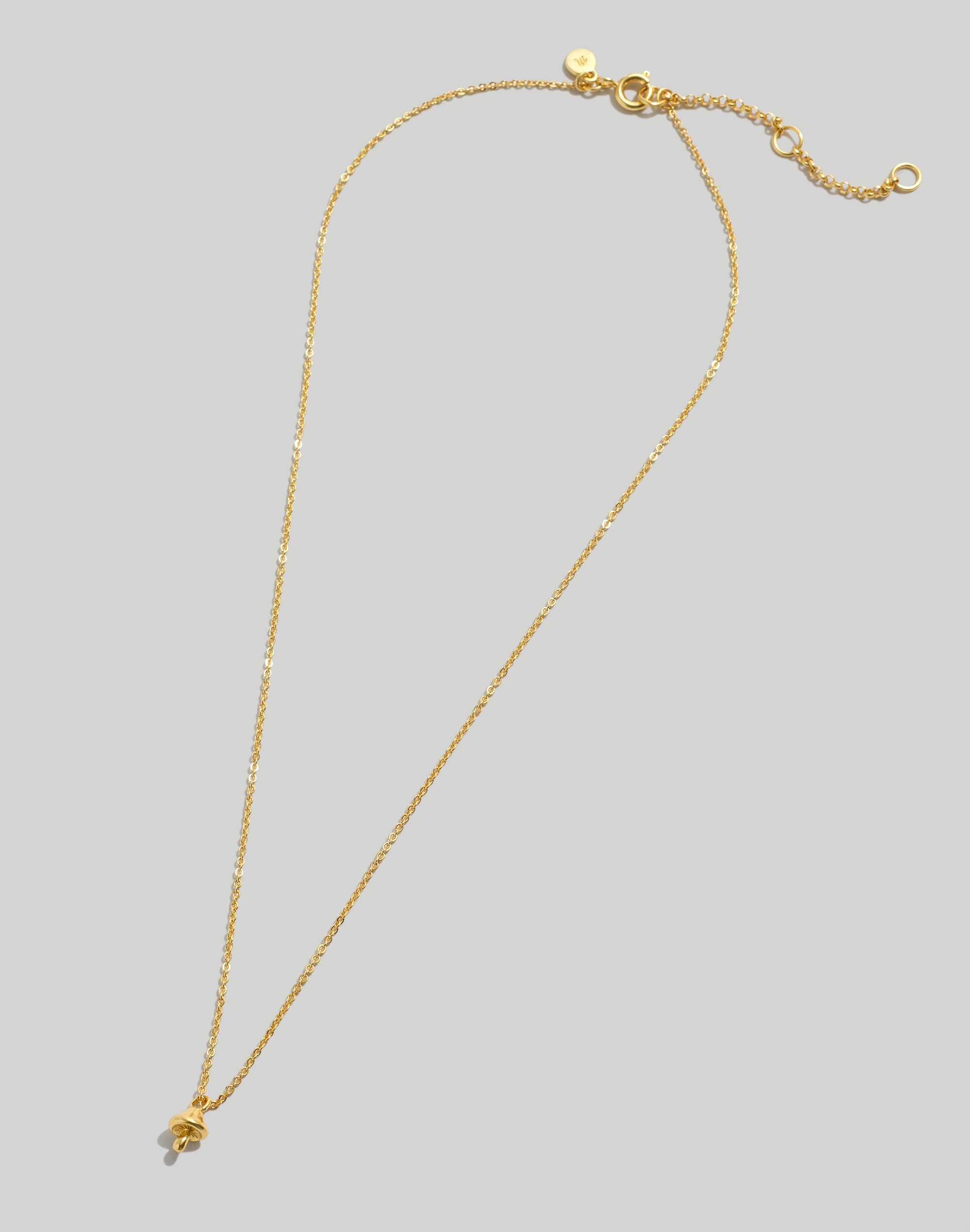 Mushroom Pendant Necklace