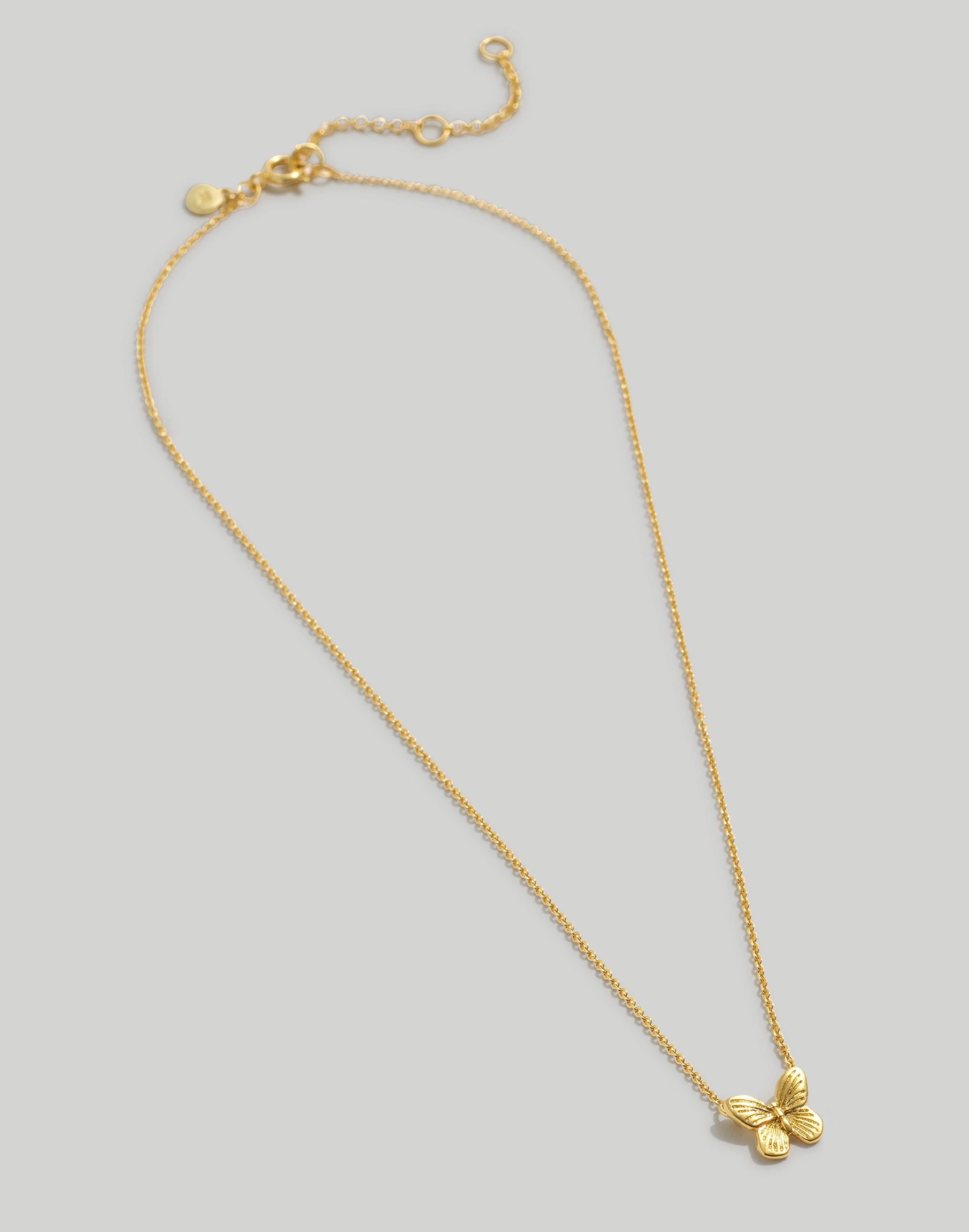 Butterfly Pendant Necklace