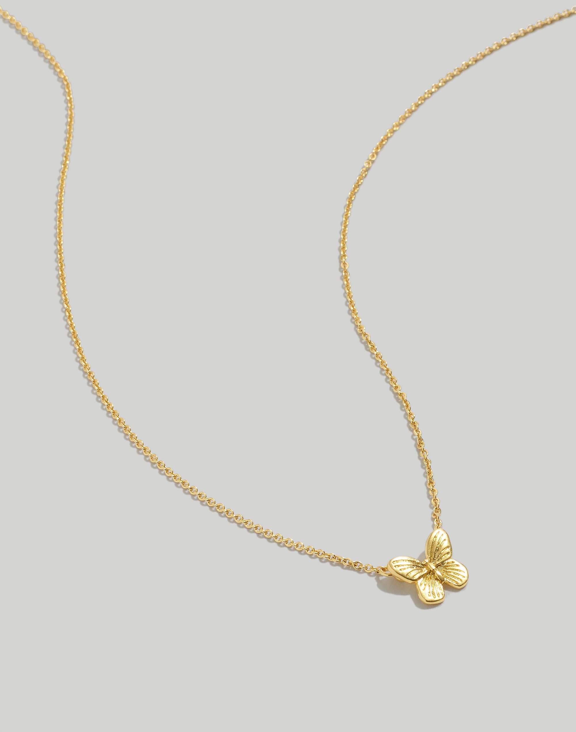 Butterfly Pendant Necklace