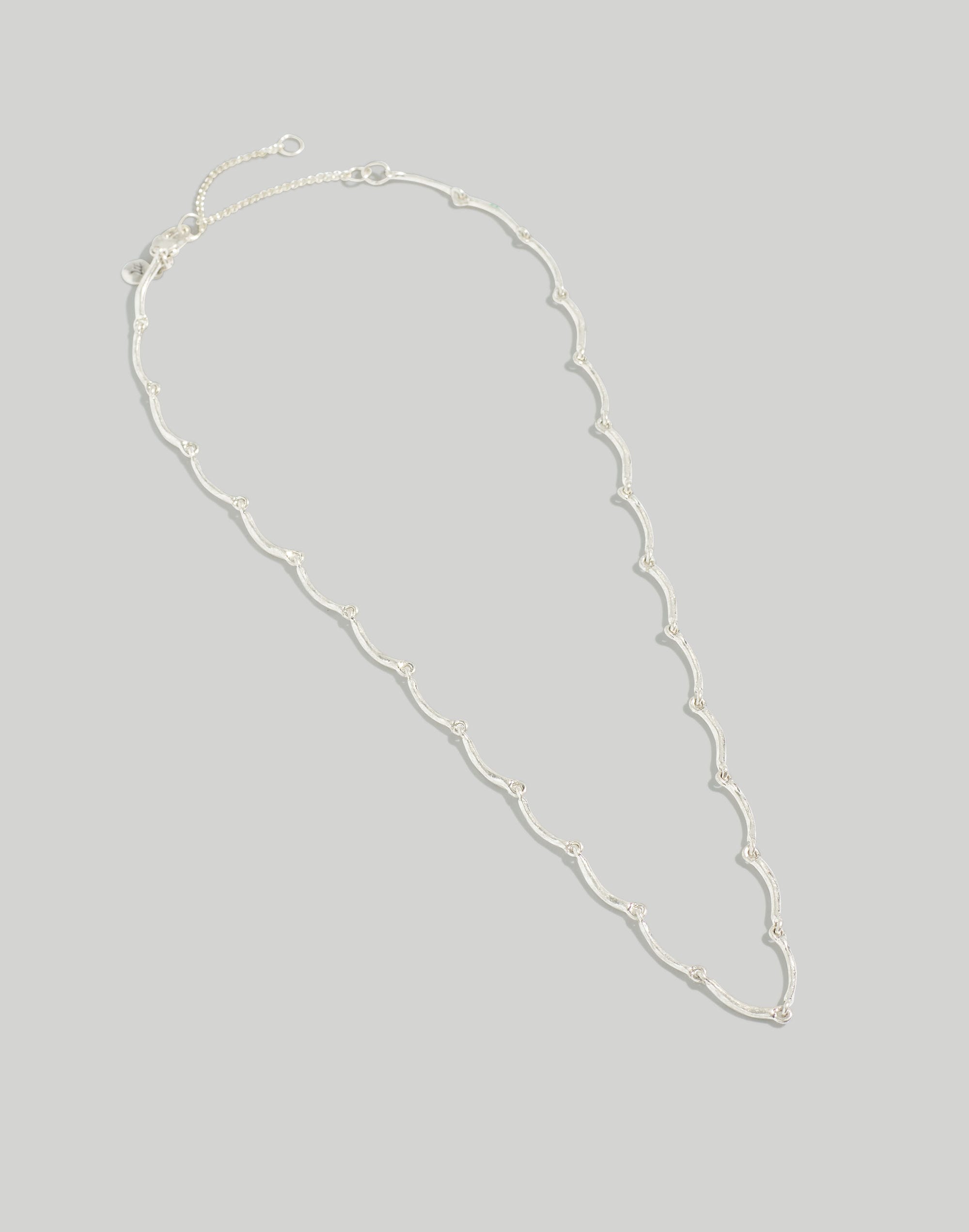 Scalloped Chain Necklace