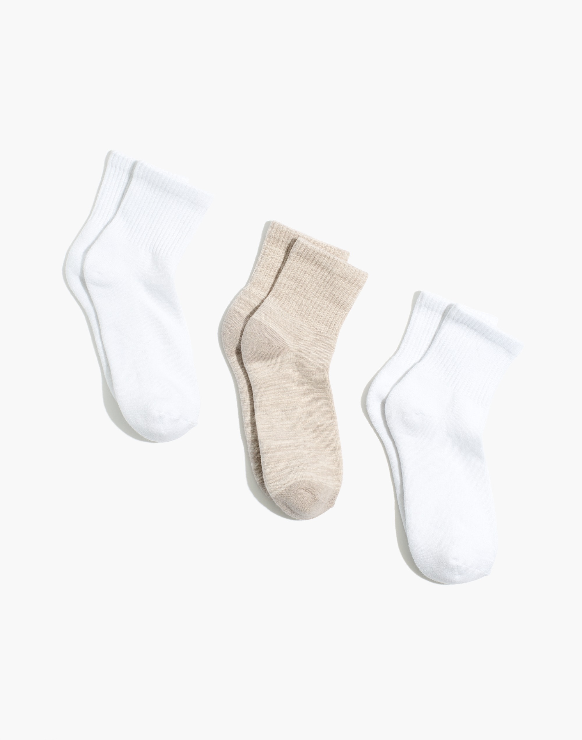 three-pack mwl cloudlift ankle socks
