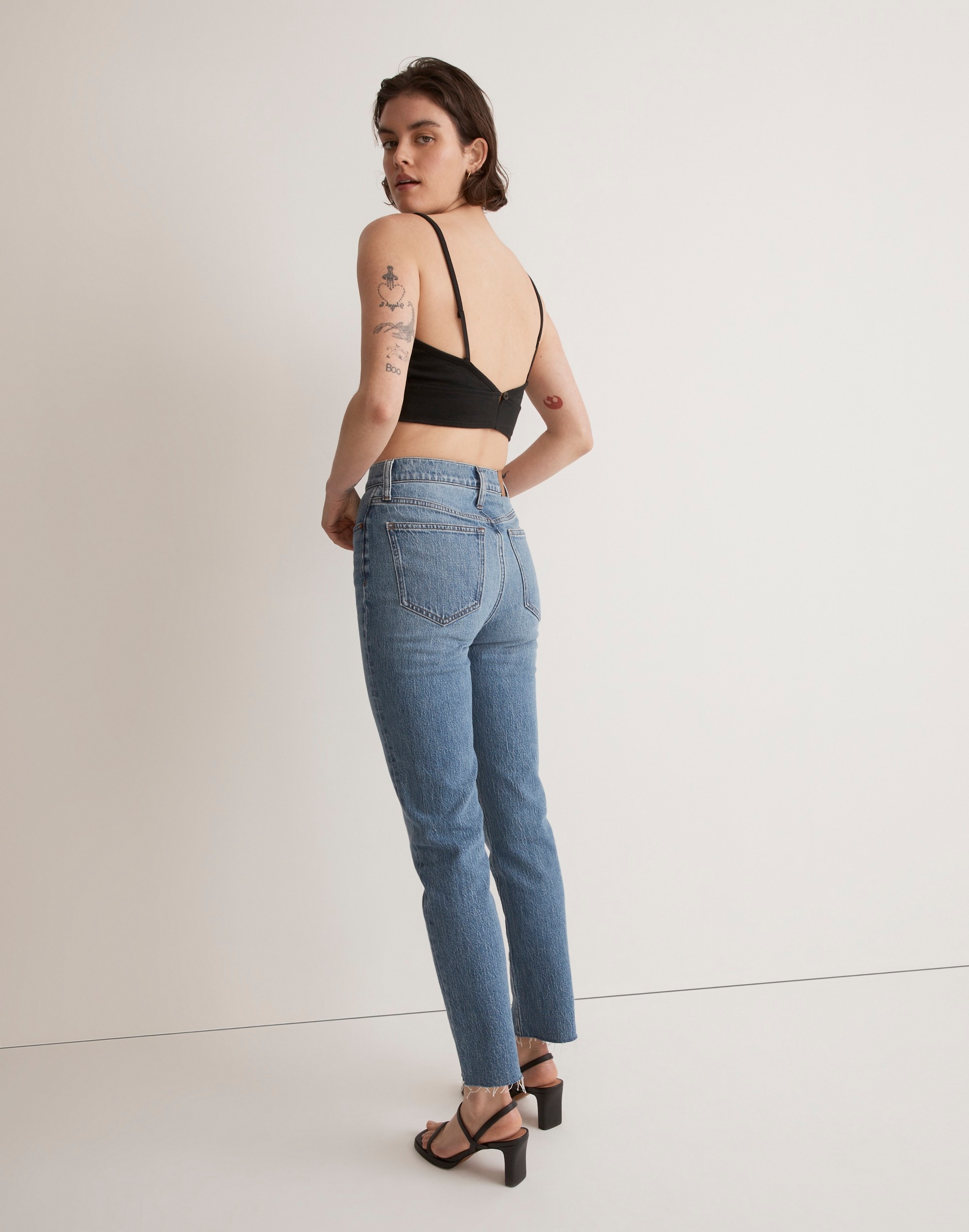The Perfect Vintage Jean in Earlside Wash: Raw-Hem Edition