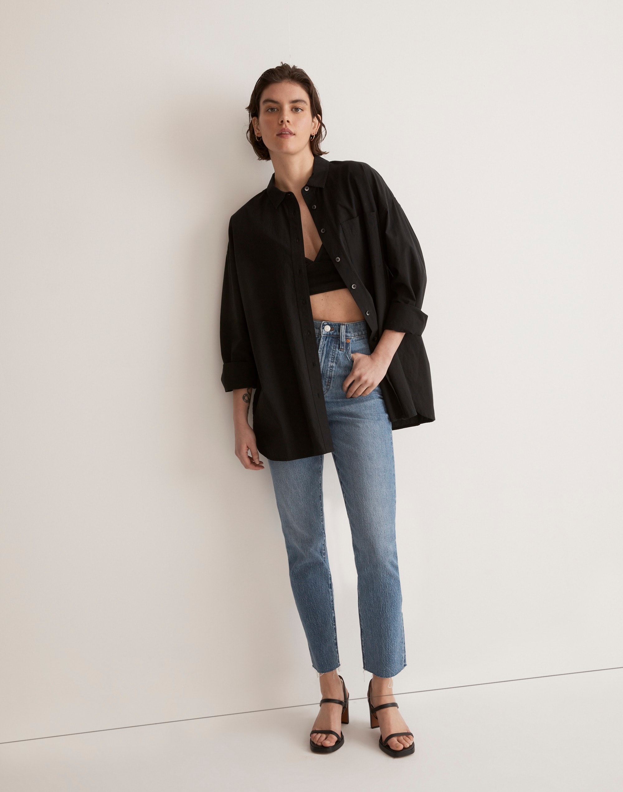 The Perfect Vintage Jean in Earlside Wash: Raw-Hem Edition