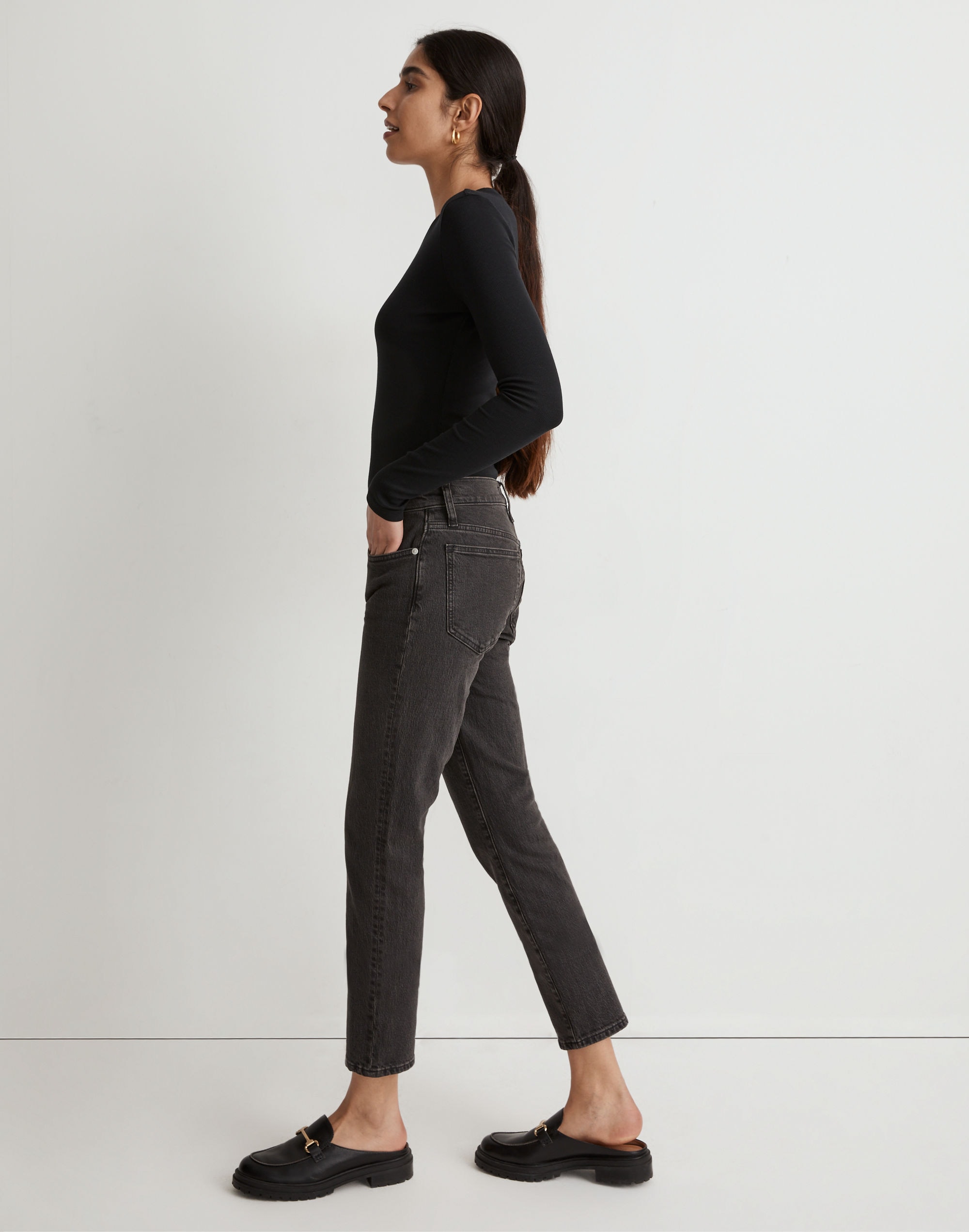 The Low-Rise Perfect Vintage Jean in Lunar Wash