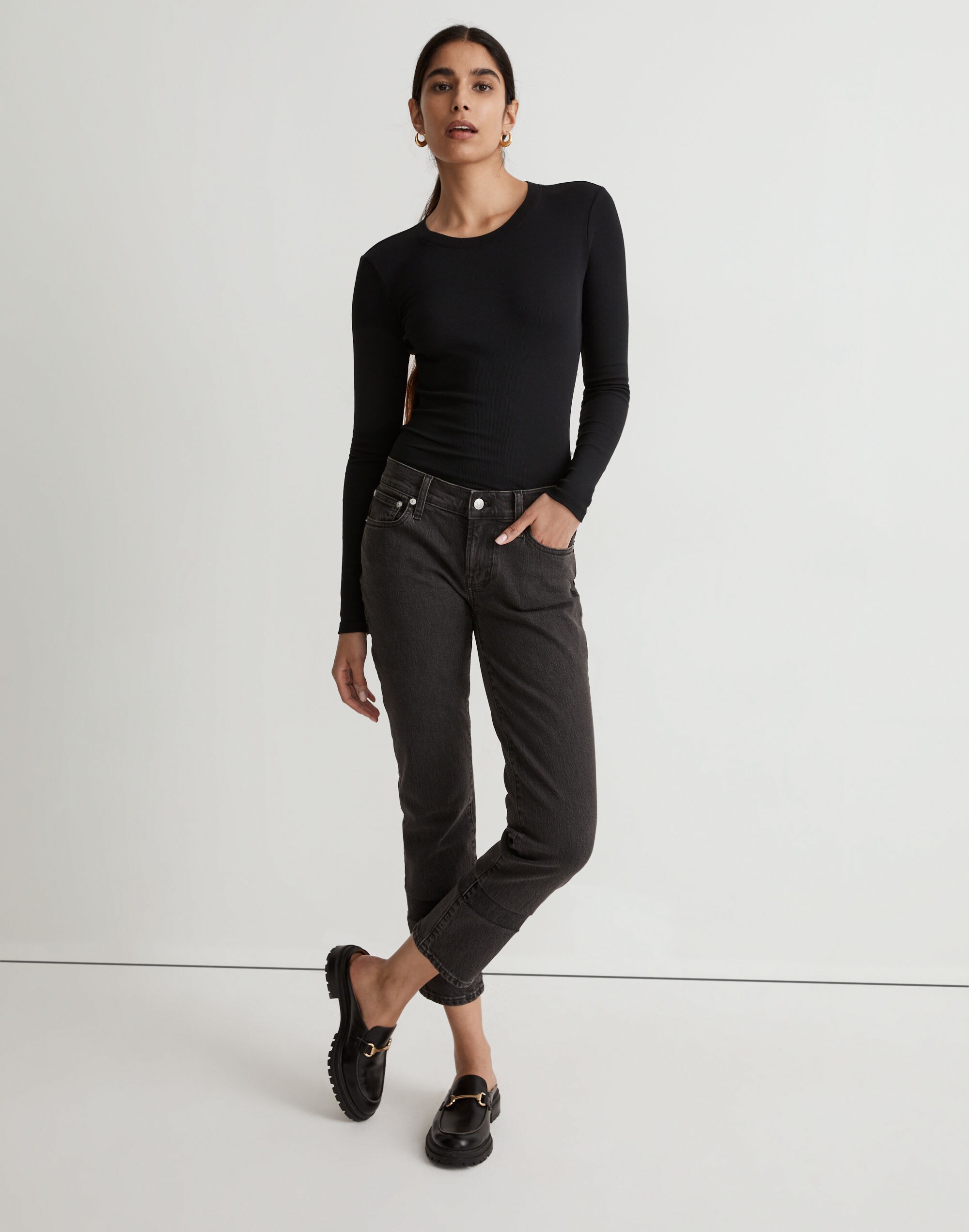 The Low-Rise Perfect Vintage Jean in Lunar Wash