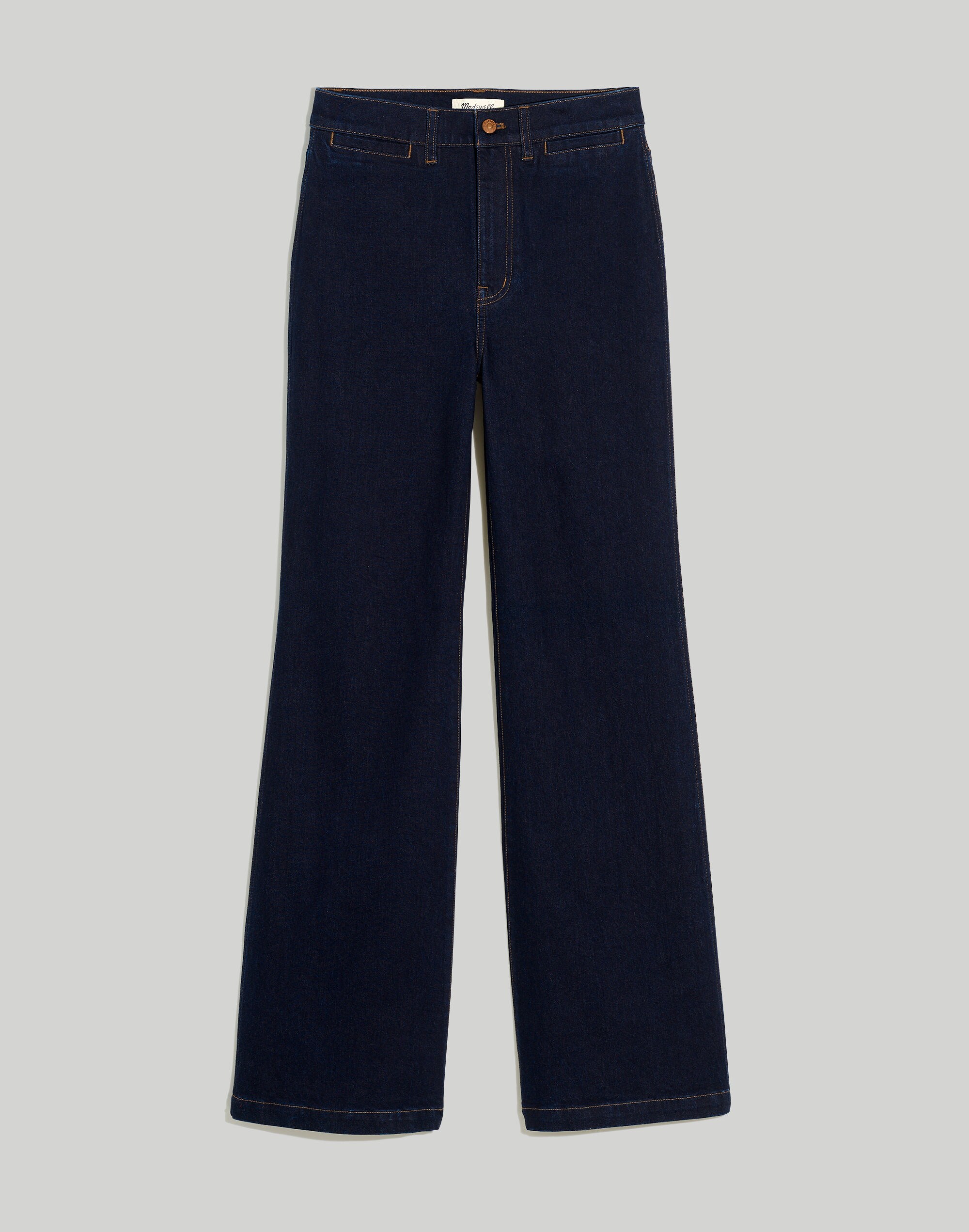 11" High-Rise Flare Jeans in Insley Wash