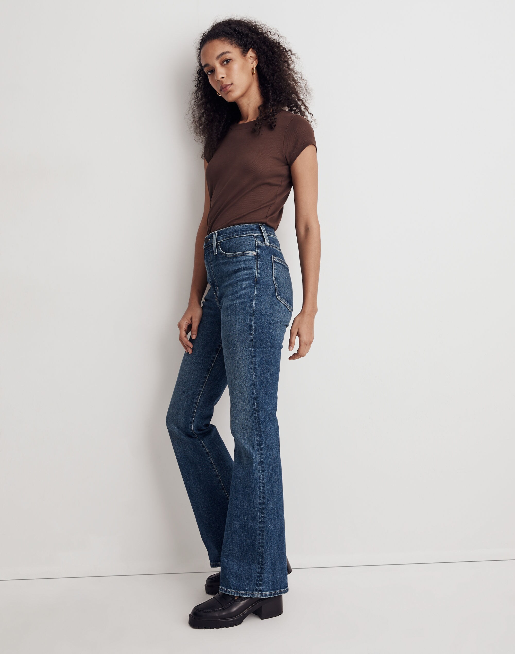 The Perfect Vintage Flare Jean in Hallstrom Wash