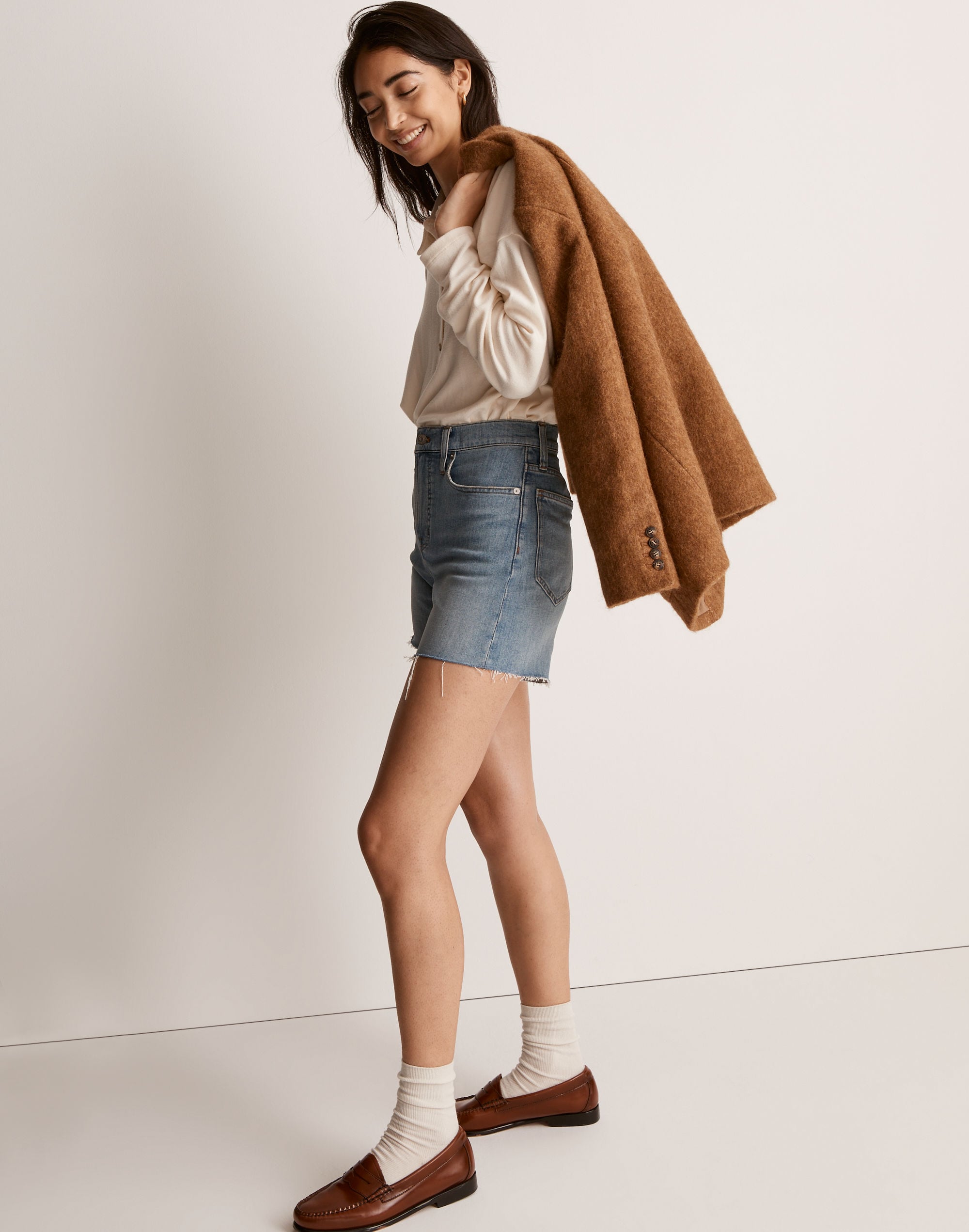 The Perfect Vintage Jean Short in Indigo Wash