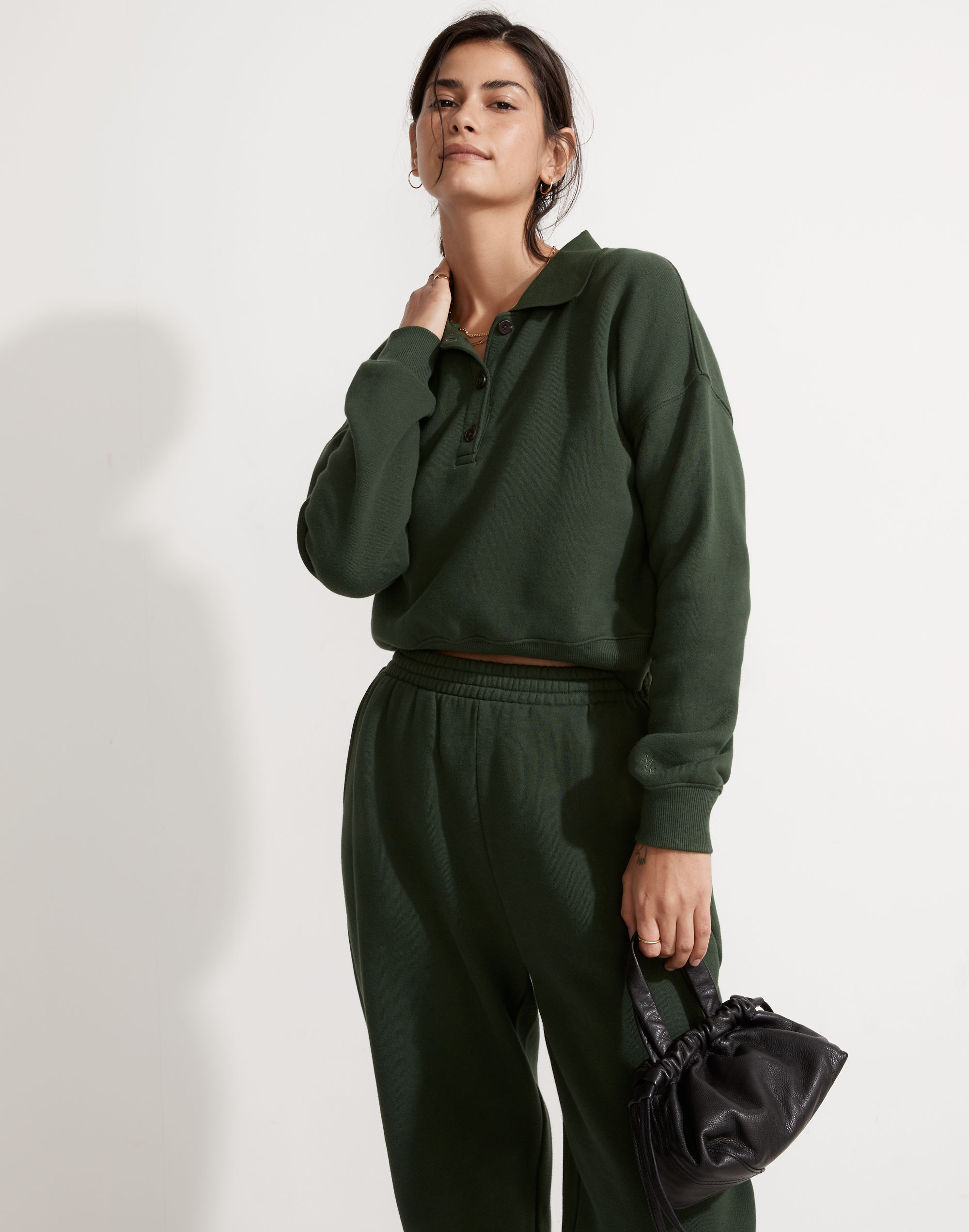 MWL Betterterry Cropped Polo Shirt