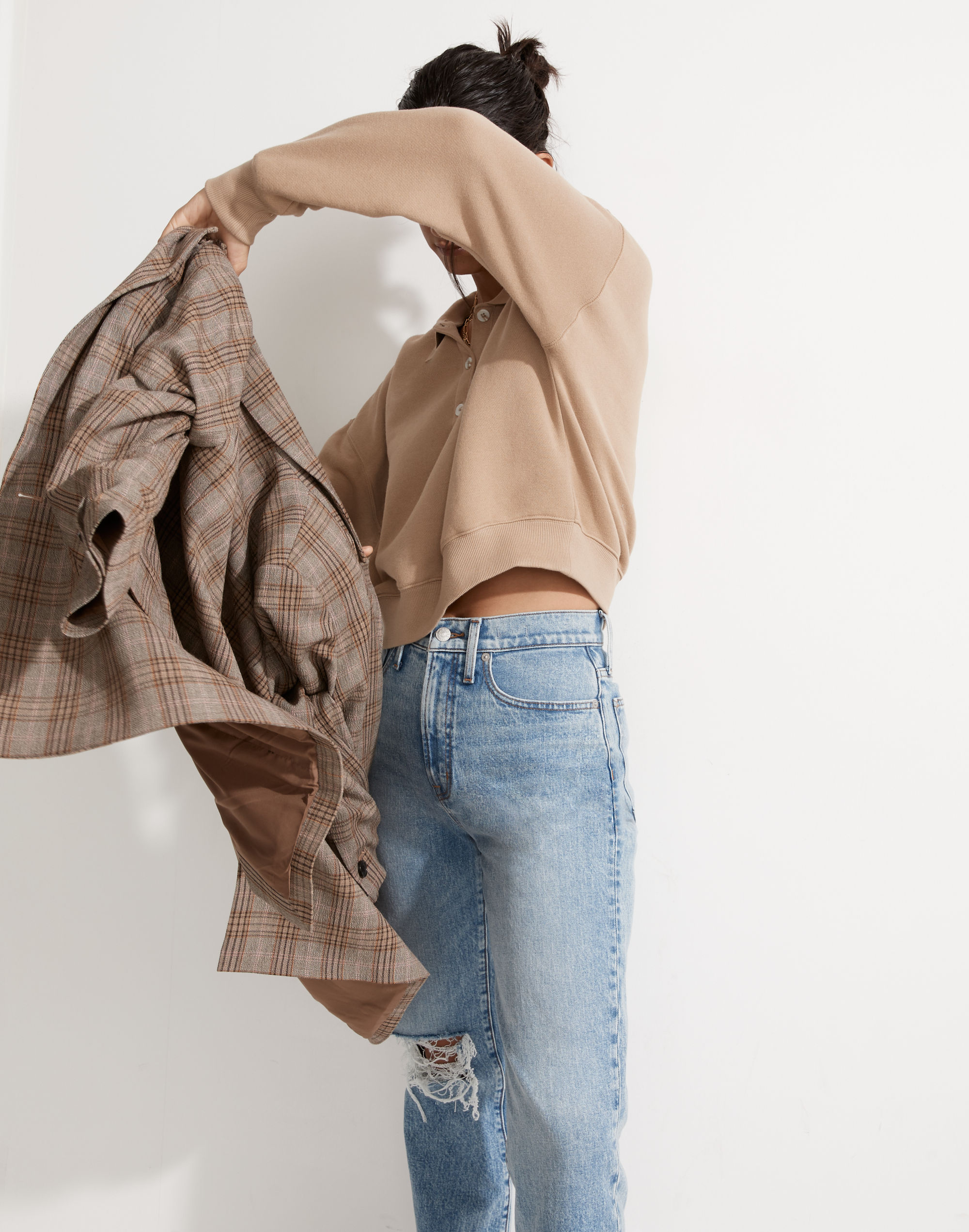 MWL Betterterry Cropped Polo Shirt