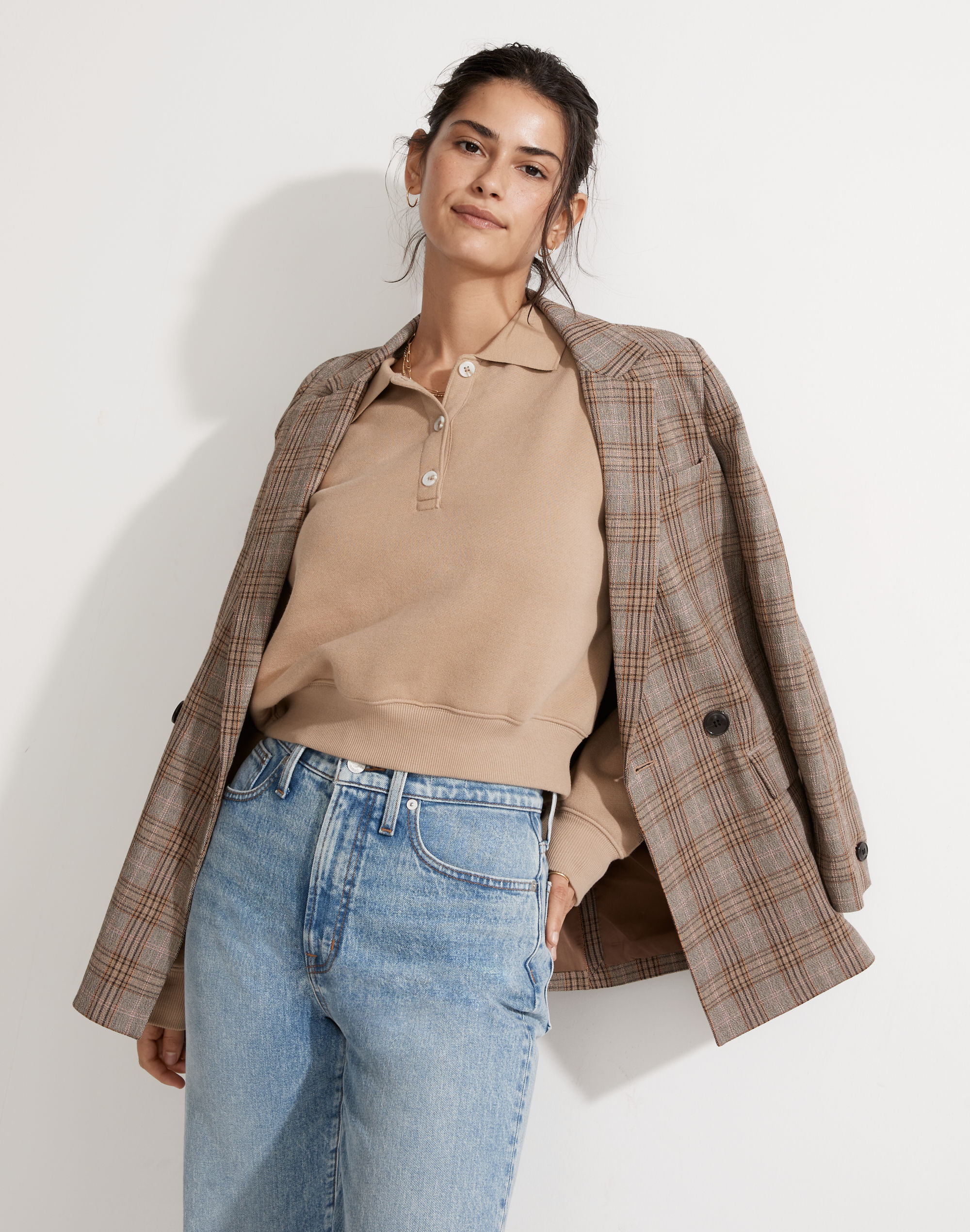 MWL Betterterry Cropped Polo Shirt