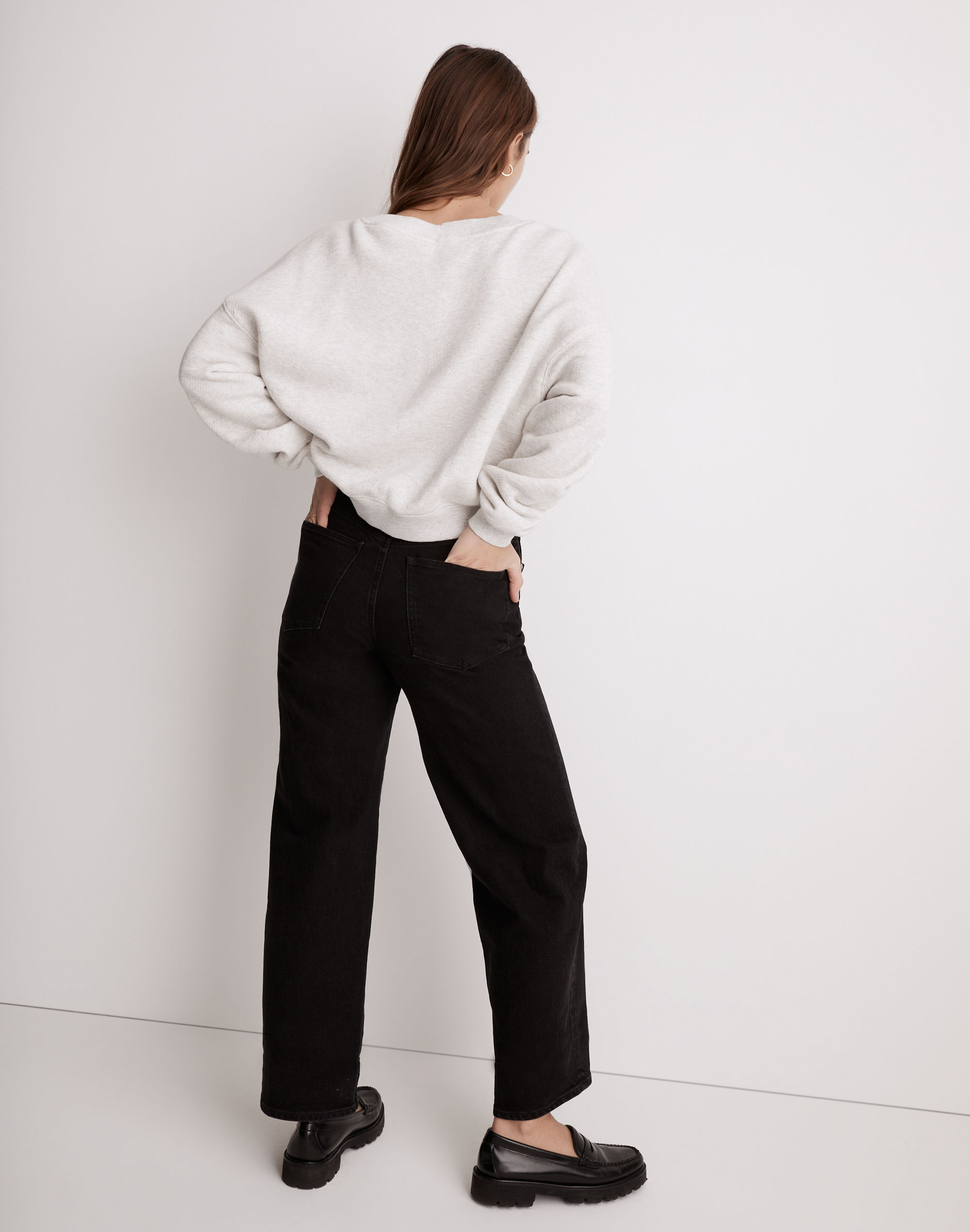 MWL Airyterry V-Neck Sweatshirt