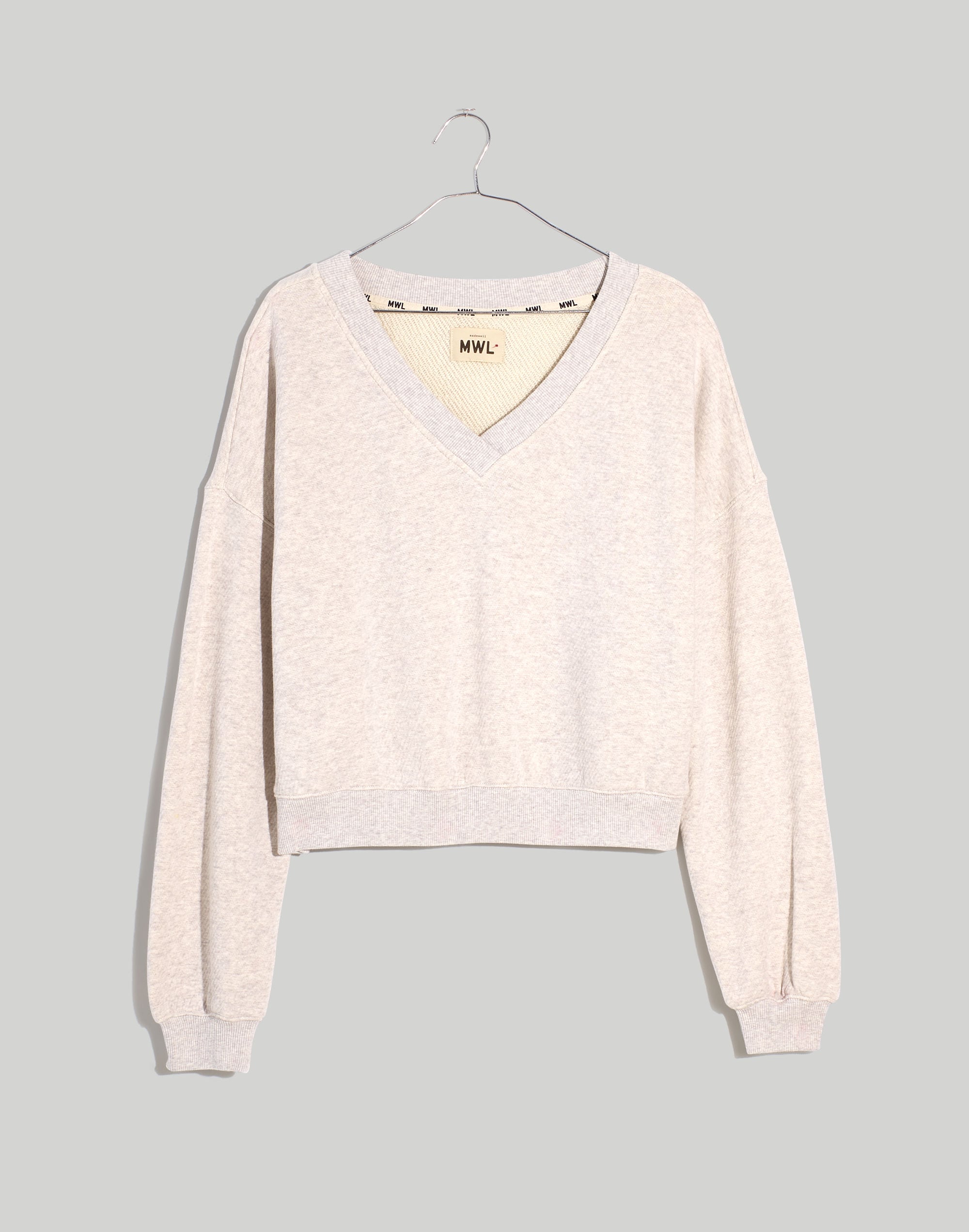 MWL Airyterry V-Neck Sweatshirt