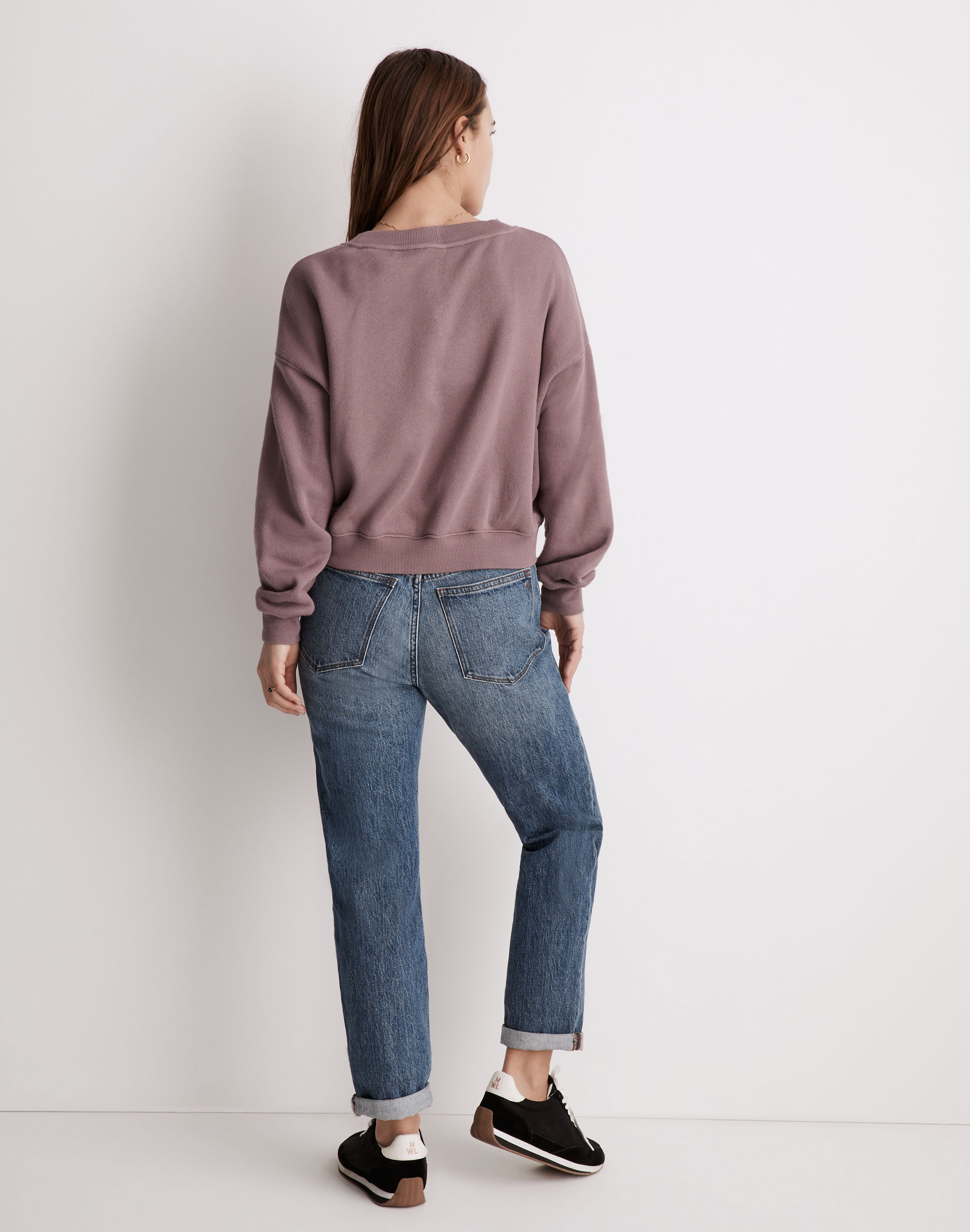 MWL Airyterry V-Neck Sweatshirt