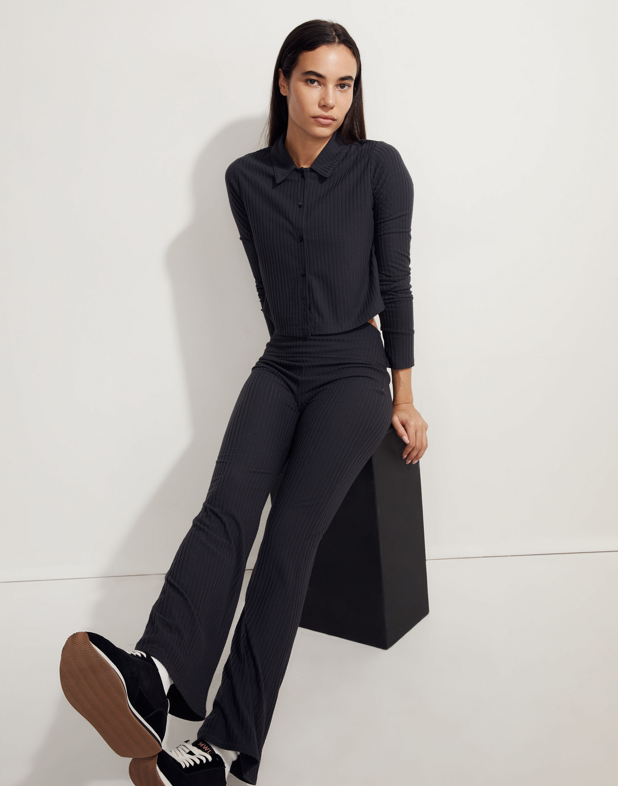 MWL Brushed Rib Flare Leggings