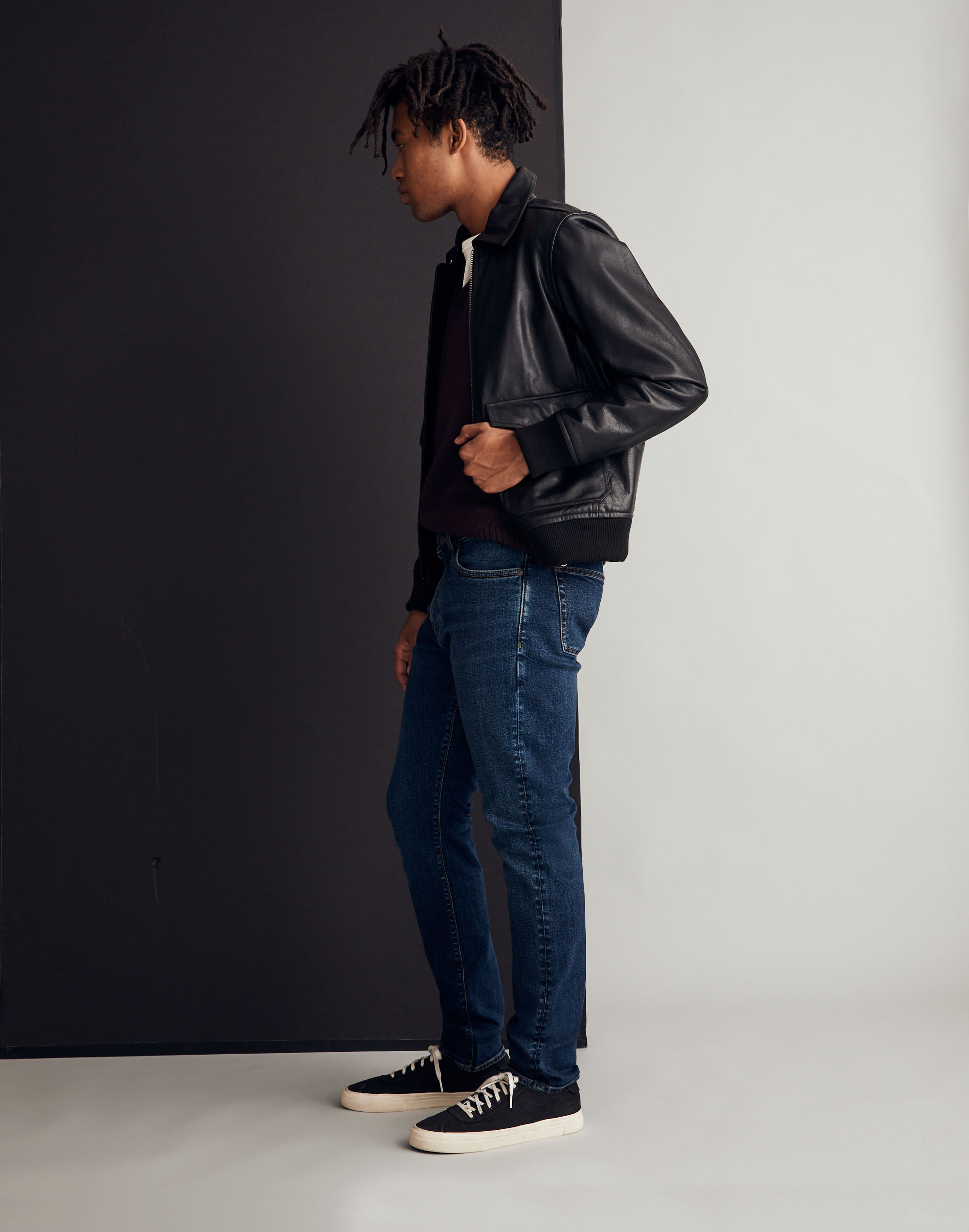 Athletic Slim Jeans in Milford Wash: Instacozy Edition