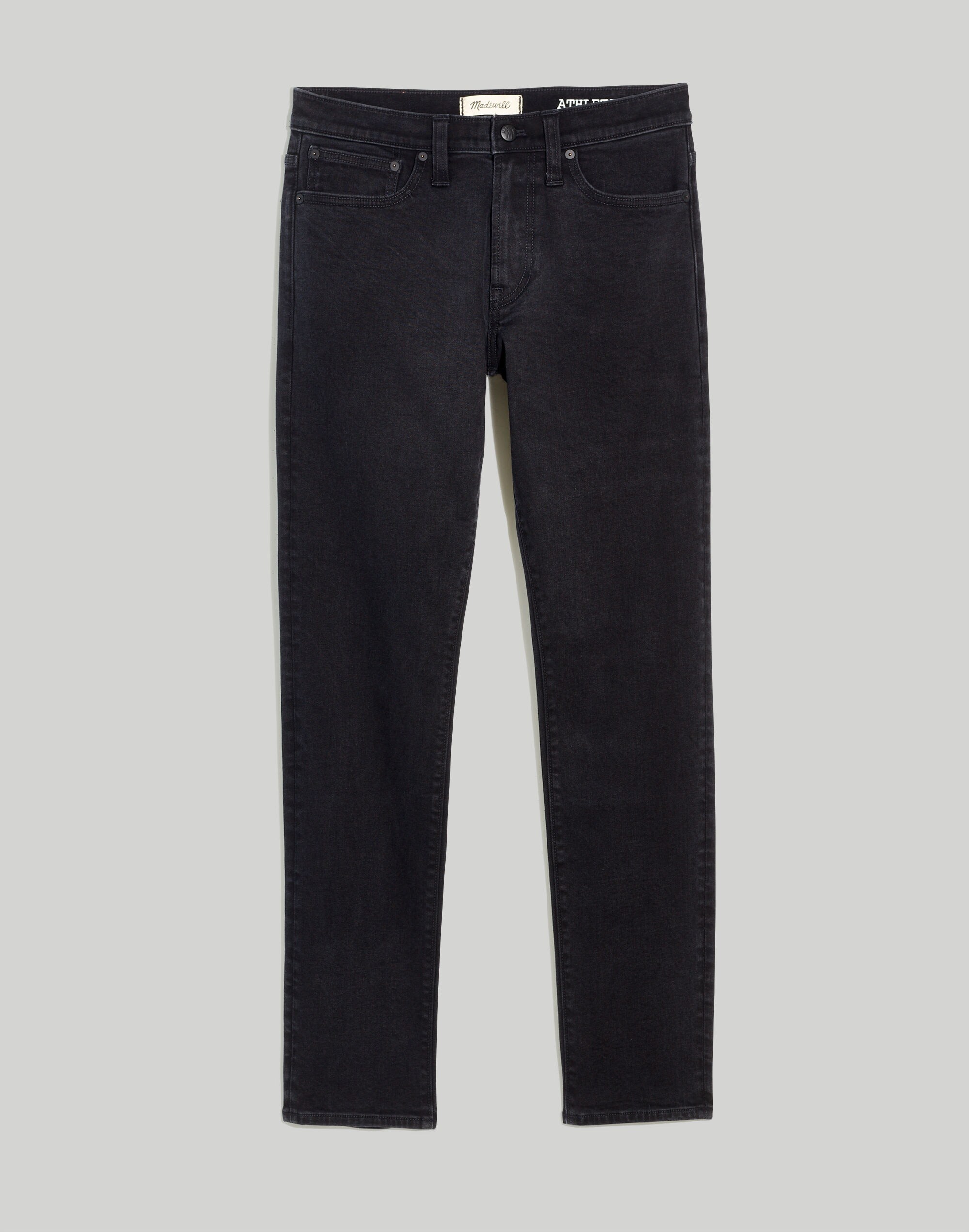 Athletic Slim Jeans in Black Wash: Instacozy Edition