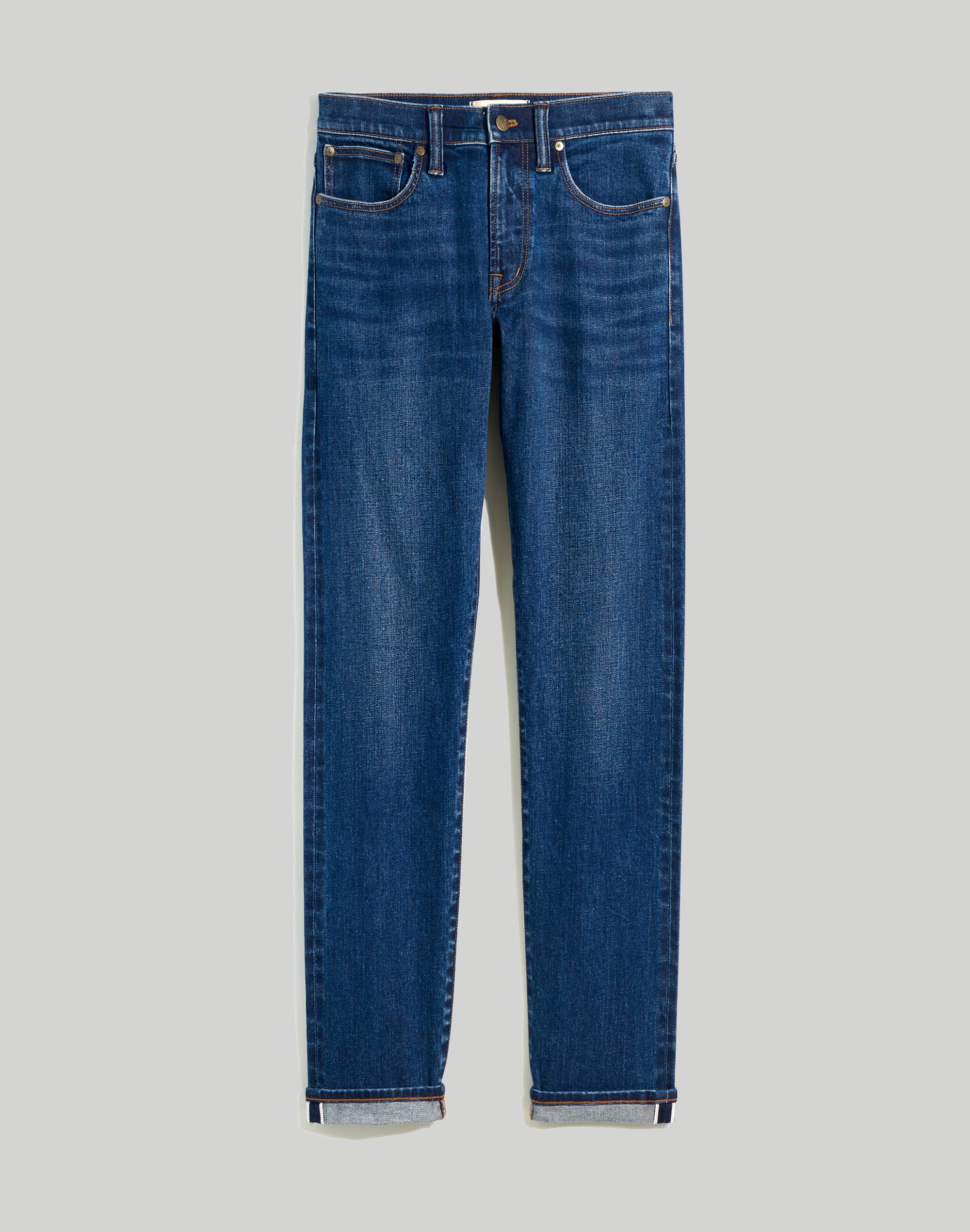 Athletic Slim Selvedge Jeans in Belcourt Wash