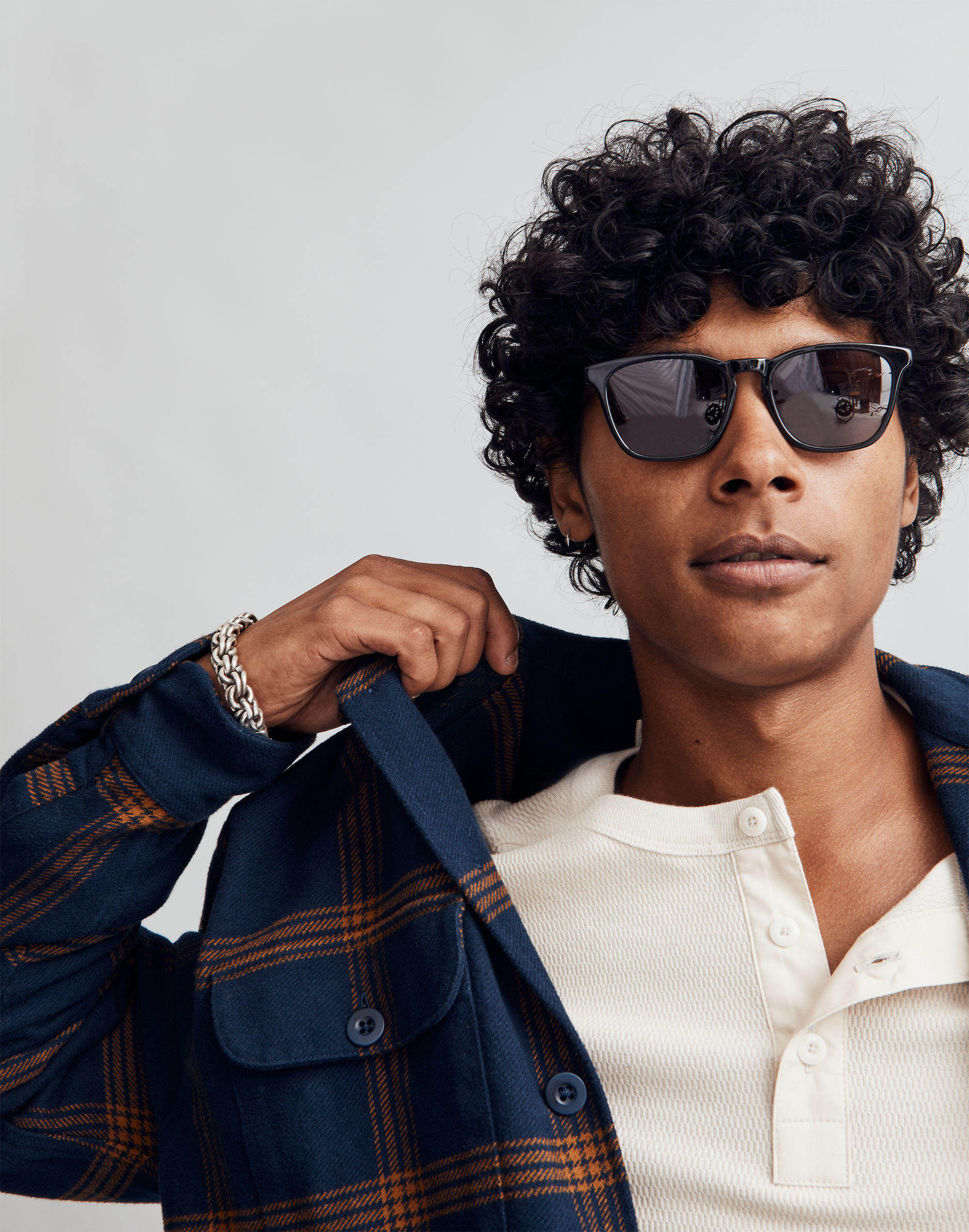 Brushed Flannel Easy Shirt-Jacket