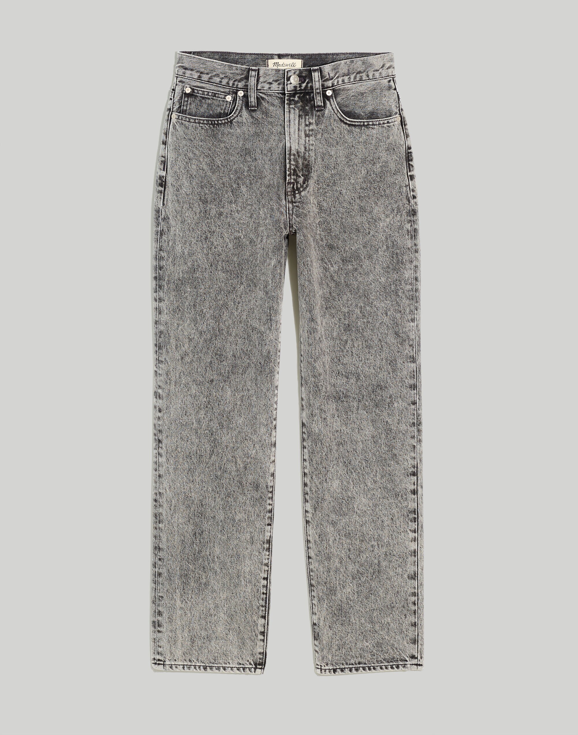 The Perfect Vintage Straight Jean in Acid Wash