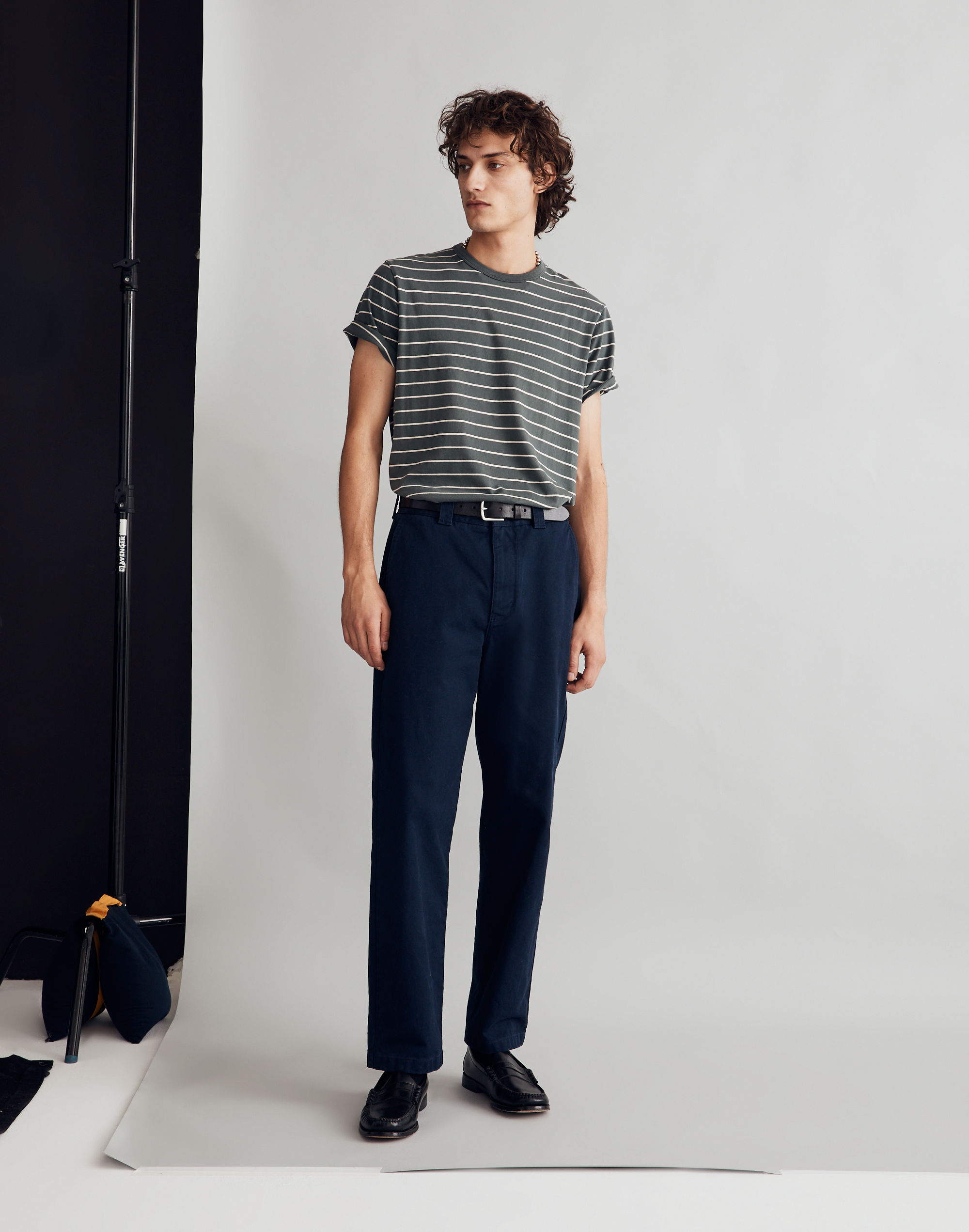 Vintage Straight Chino Pants