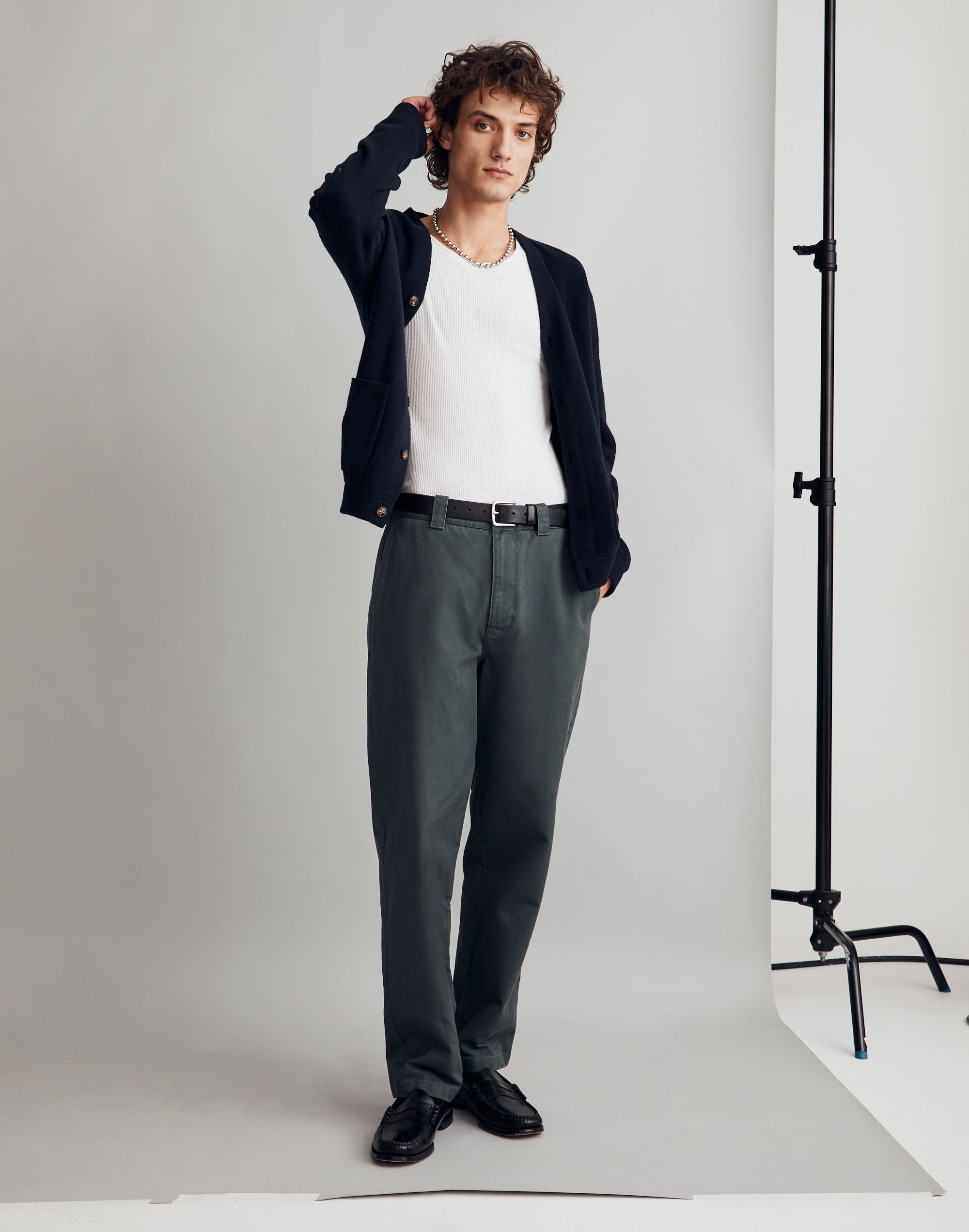 Vintage Straight Chino Pants