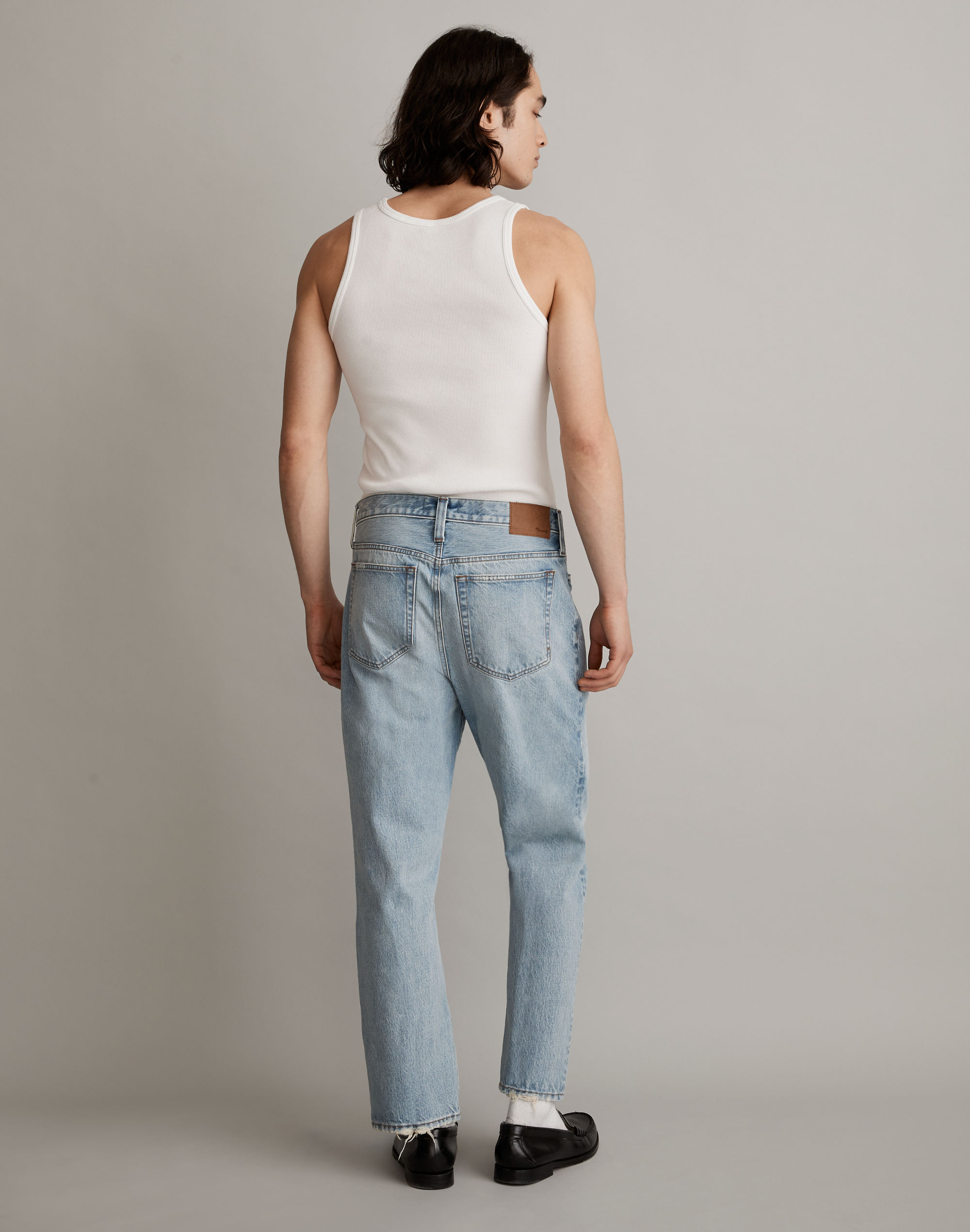 Vintage Bootcut Jeans in Bendale Wash: Patchwork Edition