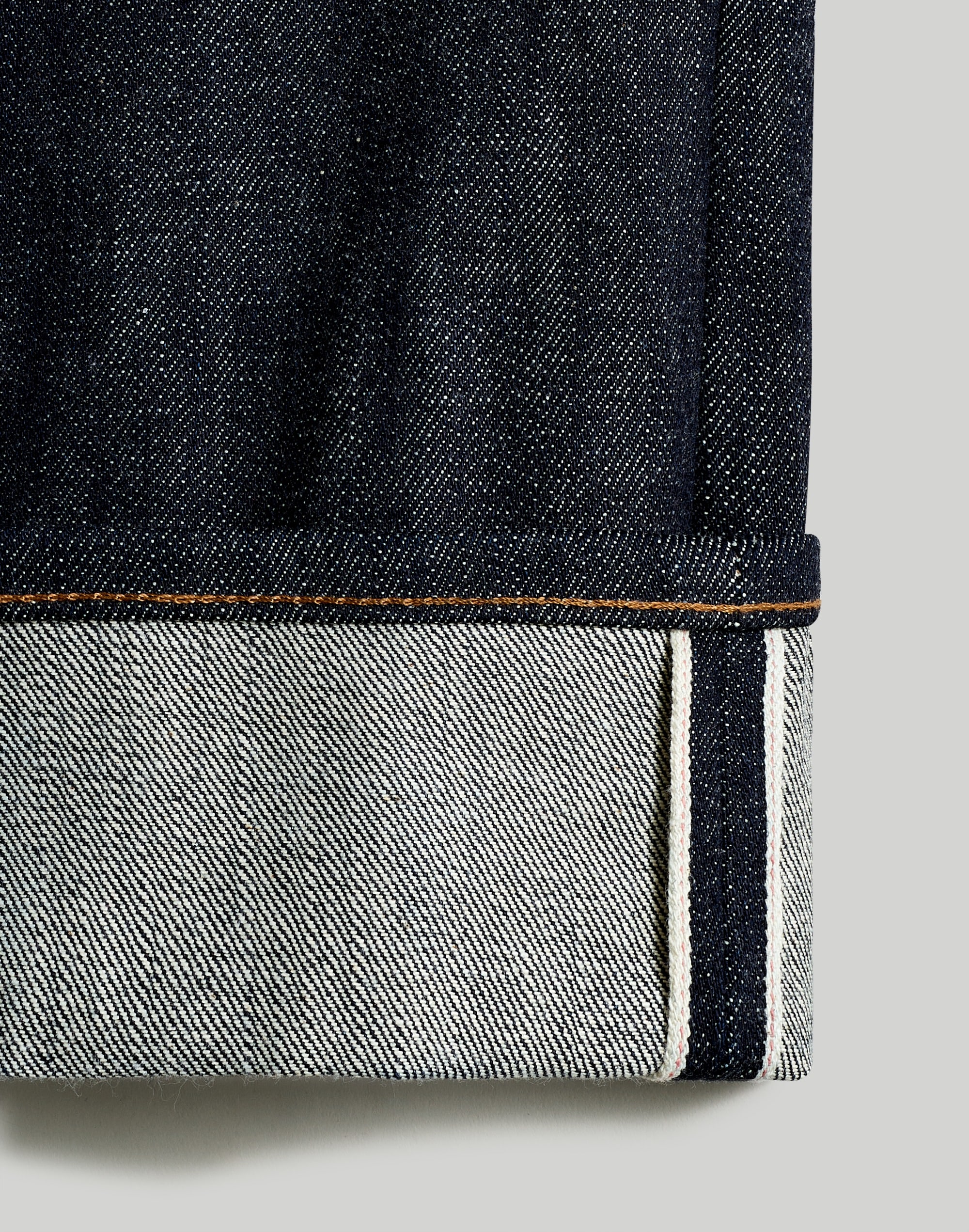 Vintage Relaxed Straight Jeans in Raw Indigo Wash