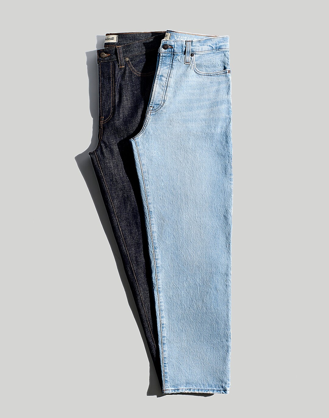 Vintage Relaxed Straight Jeans in Raw Indigo Wash | Straight-Fit Jeans