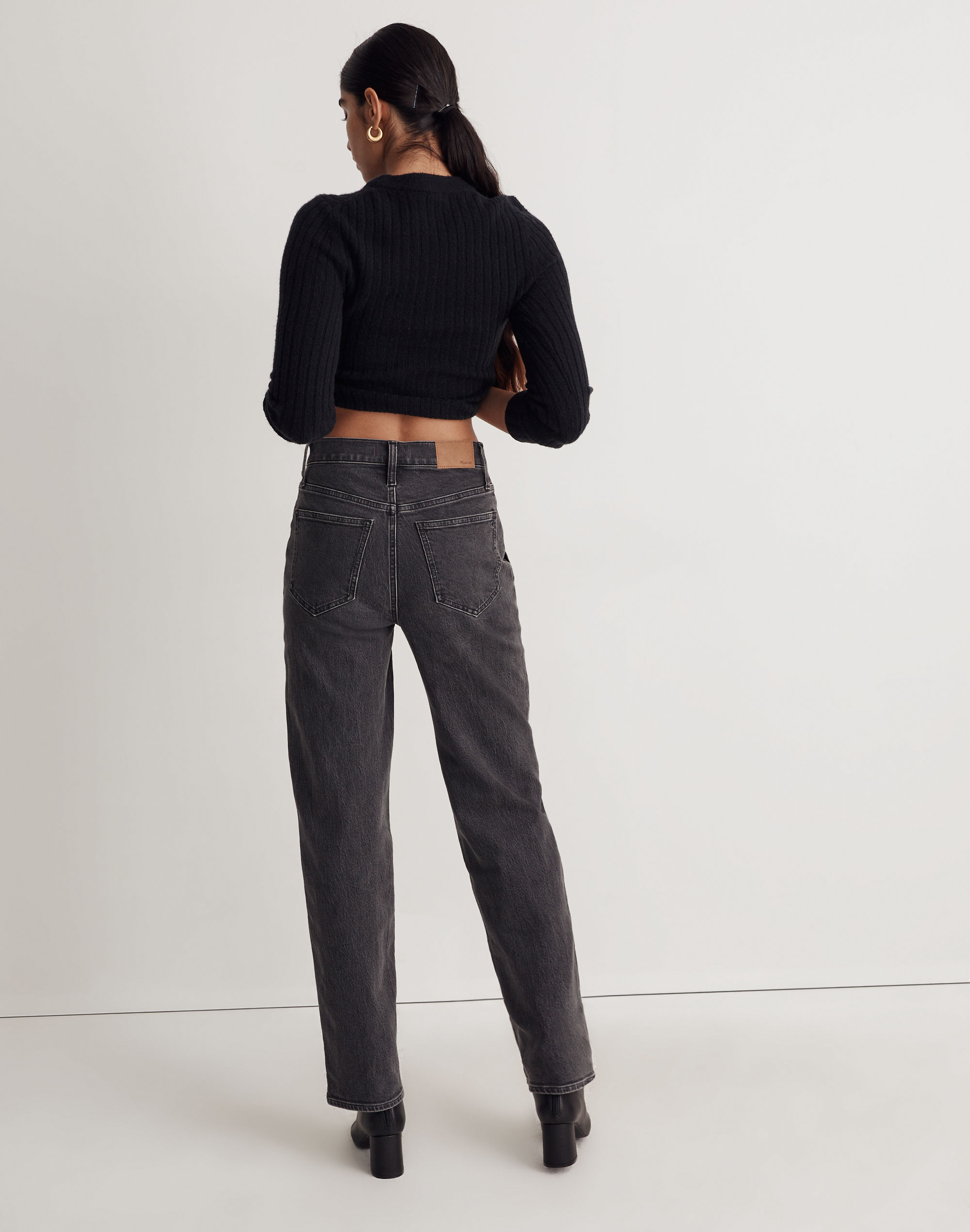 The Perfect Vintage Wide-Leg Jean in Windhaven Wash: Patch-Pocket Edition