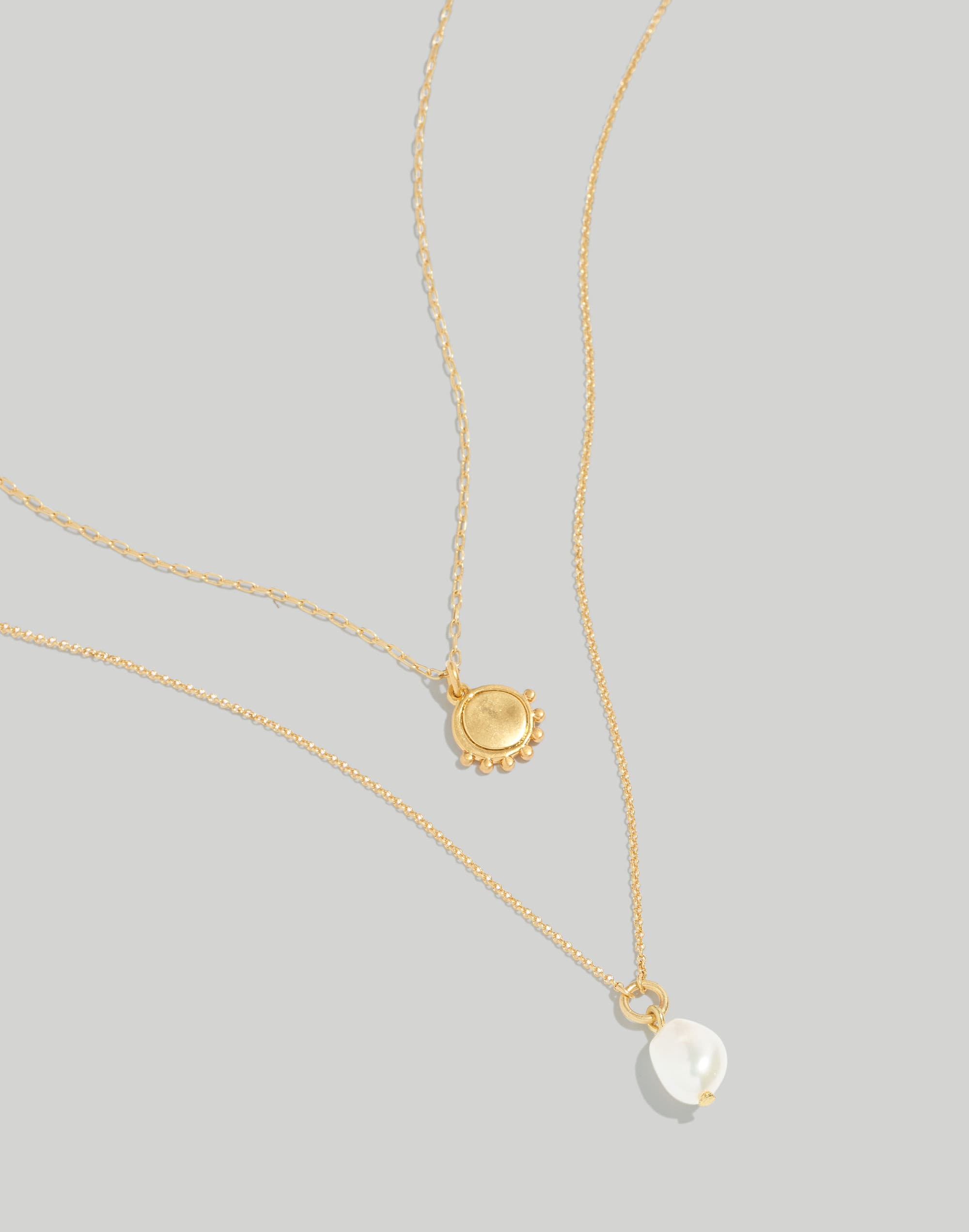 Two-Piece Freshwater Pearl Necklace Set