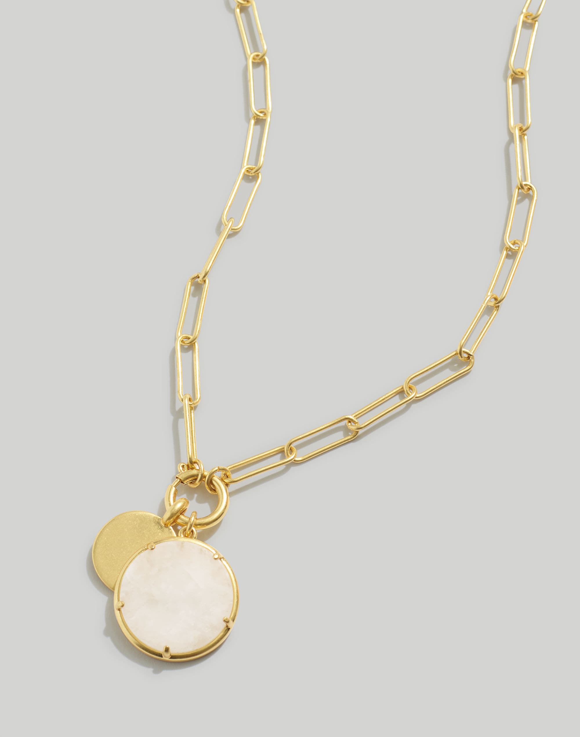 Stone Collection Moonstone Statement Necklace