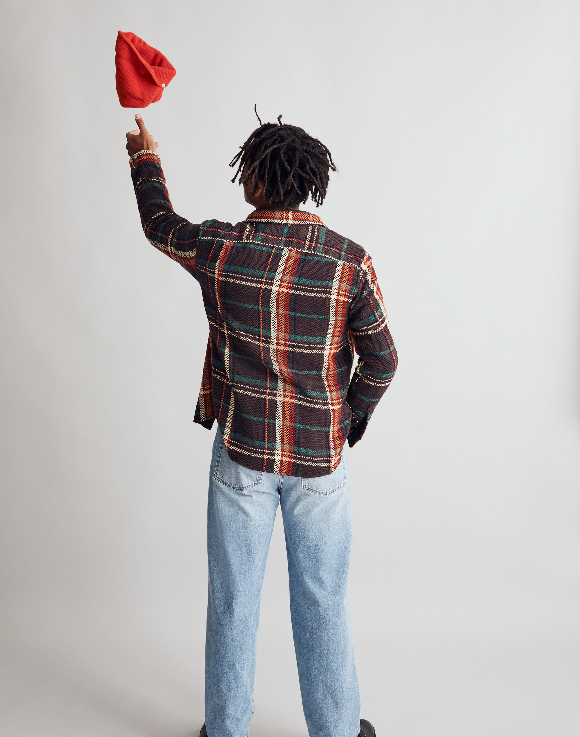 Corridor&reg; Acid Plaid Long-Sleeve Shirt