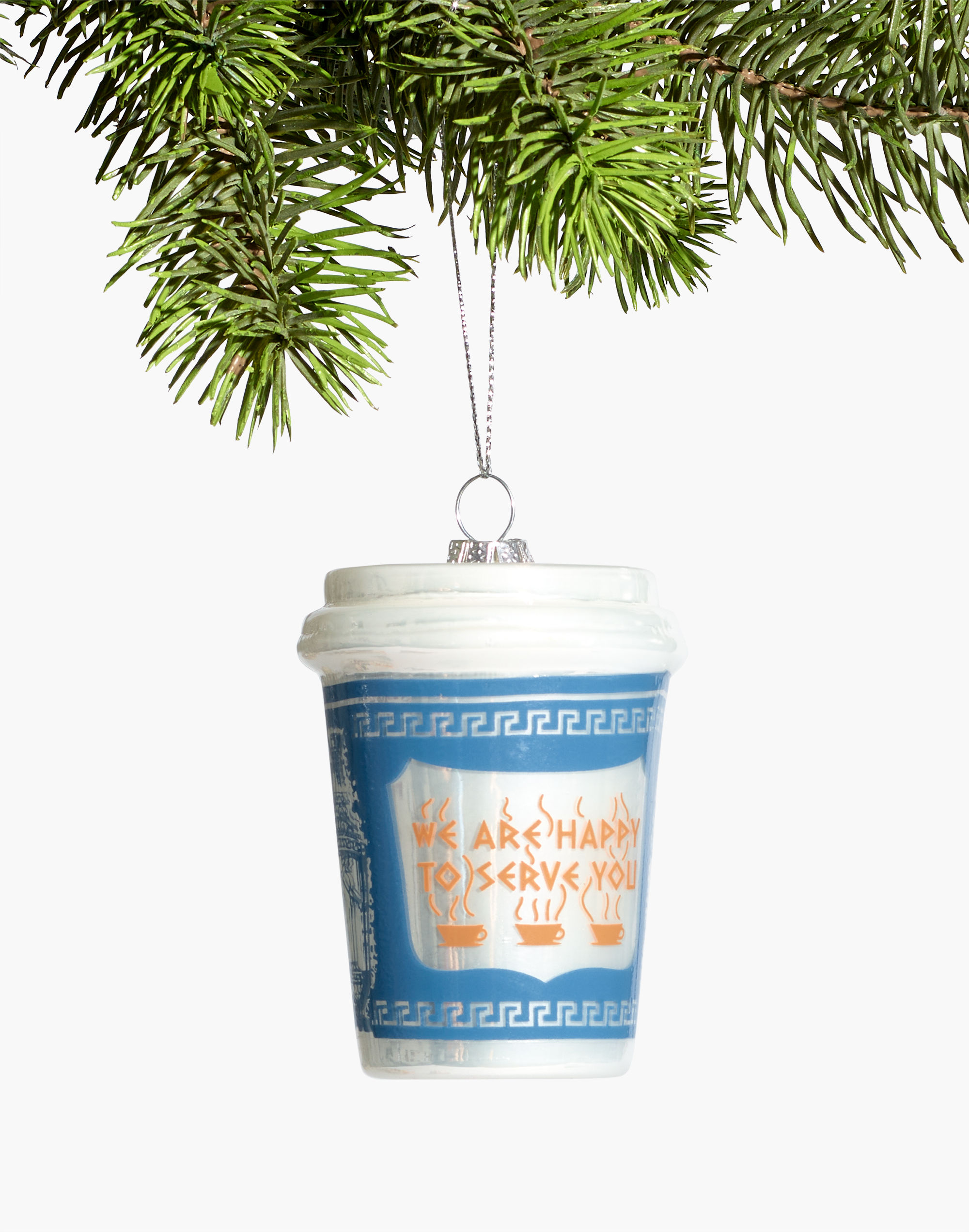 Cody Foster&trade; Coffee Cup Glass Ornament