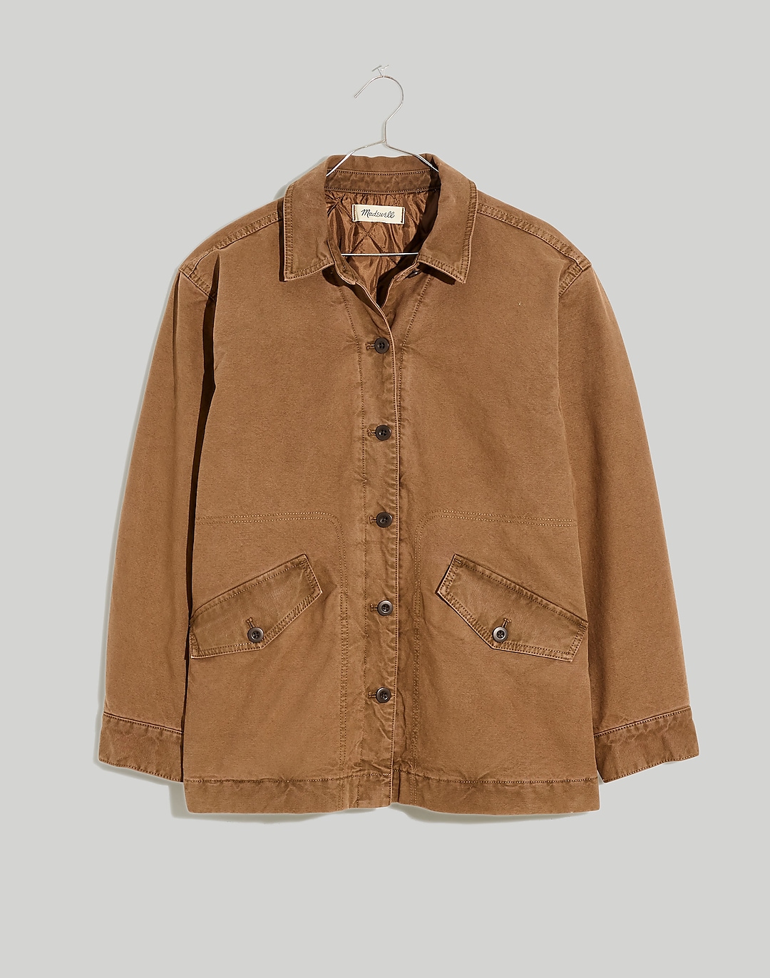 Garment-Dyed Crockett Canvas Jacket