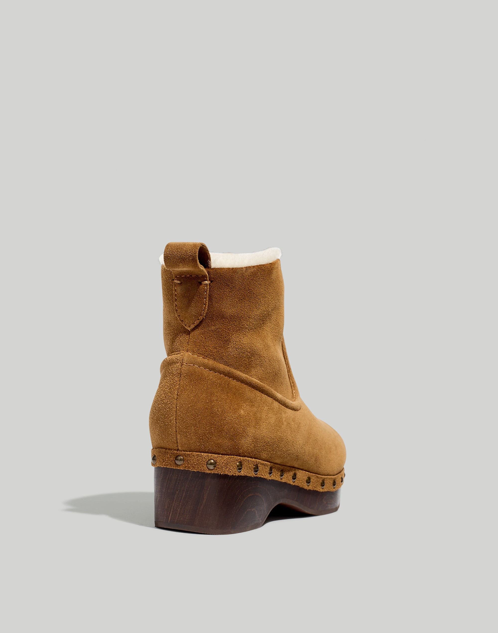 The Marceline Clog Boot Shearling