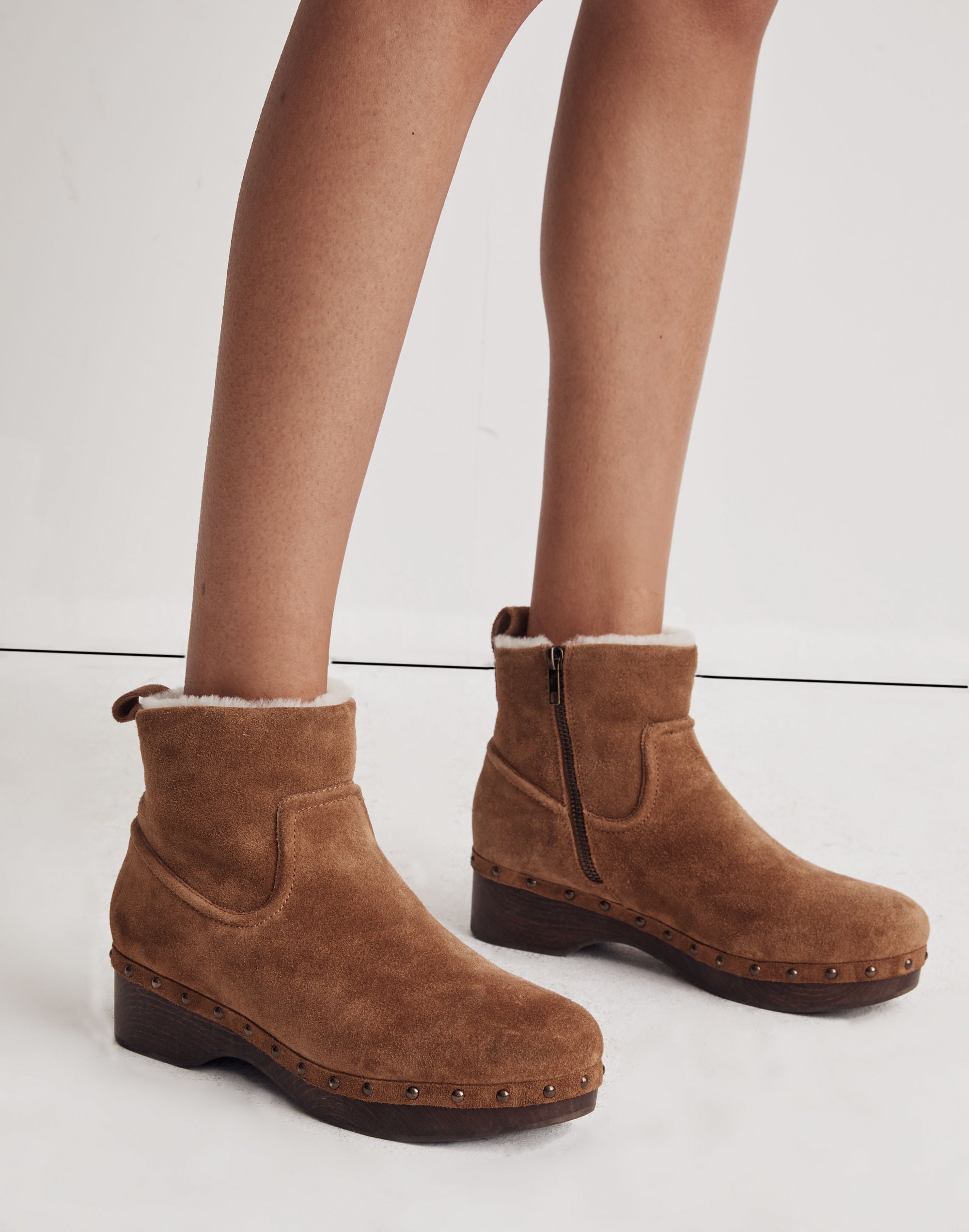 The Marceline Clog Boot Shearling