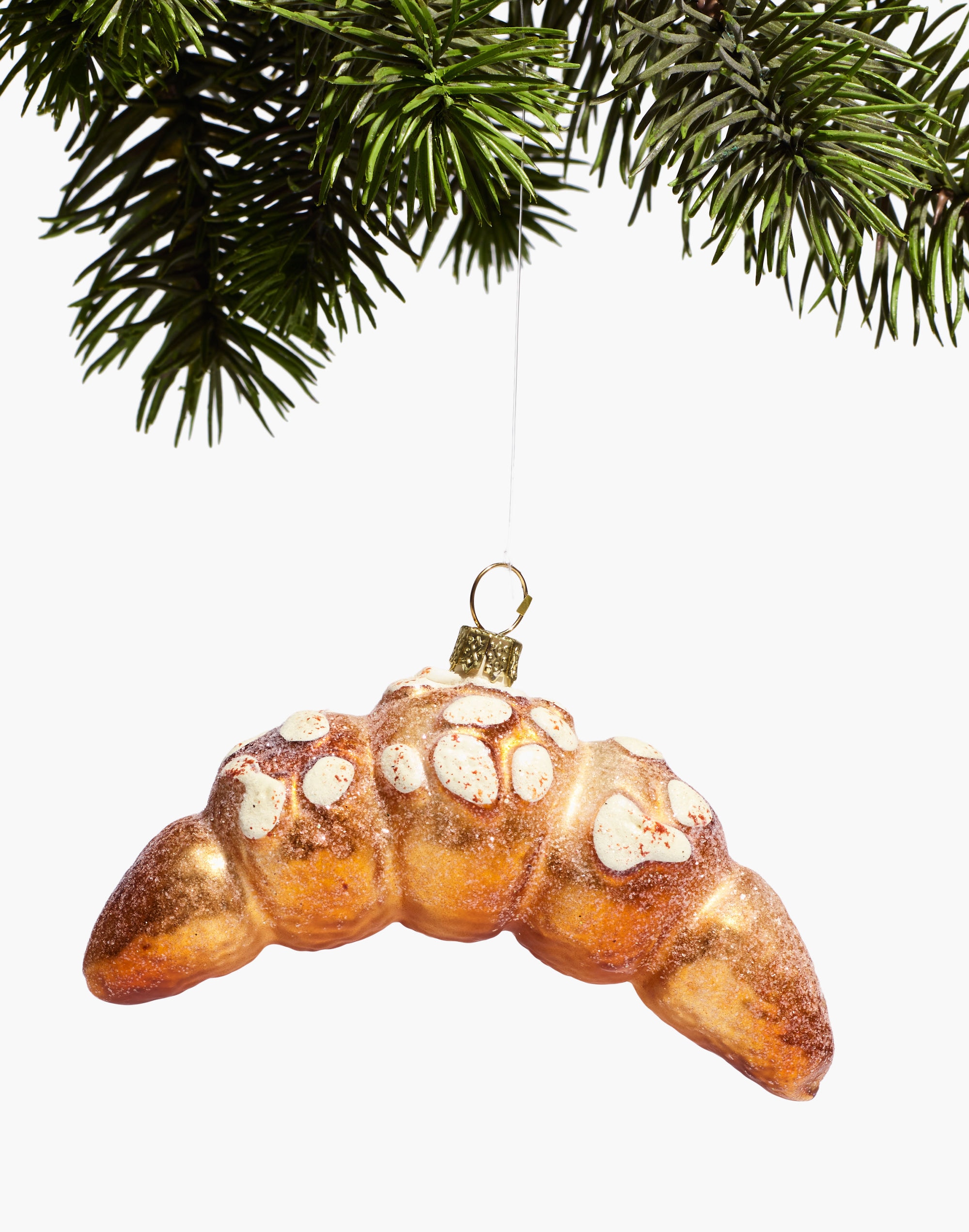 Cody Foster&trade; Croissant Glass Ornament