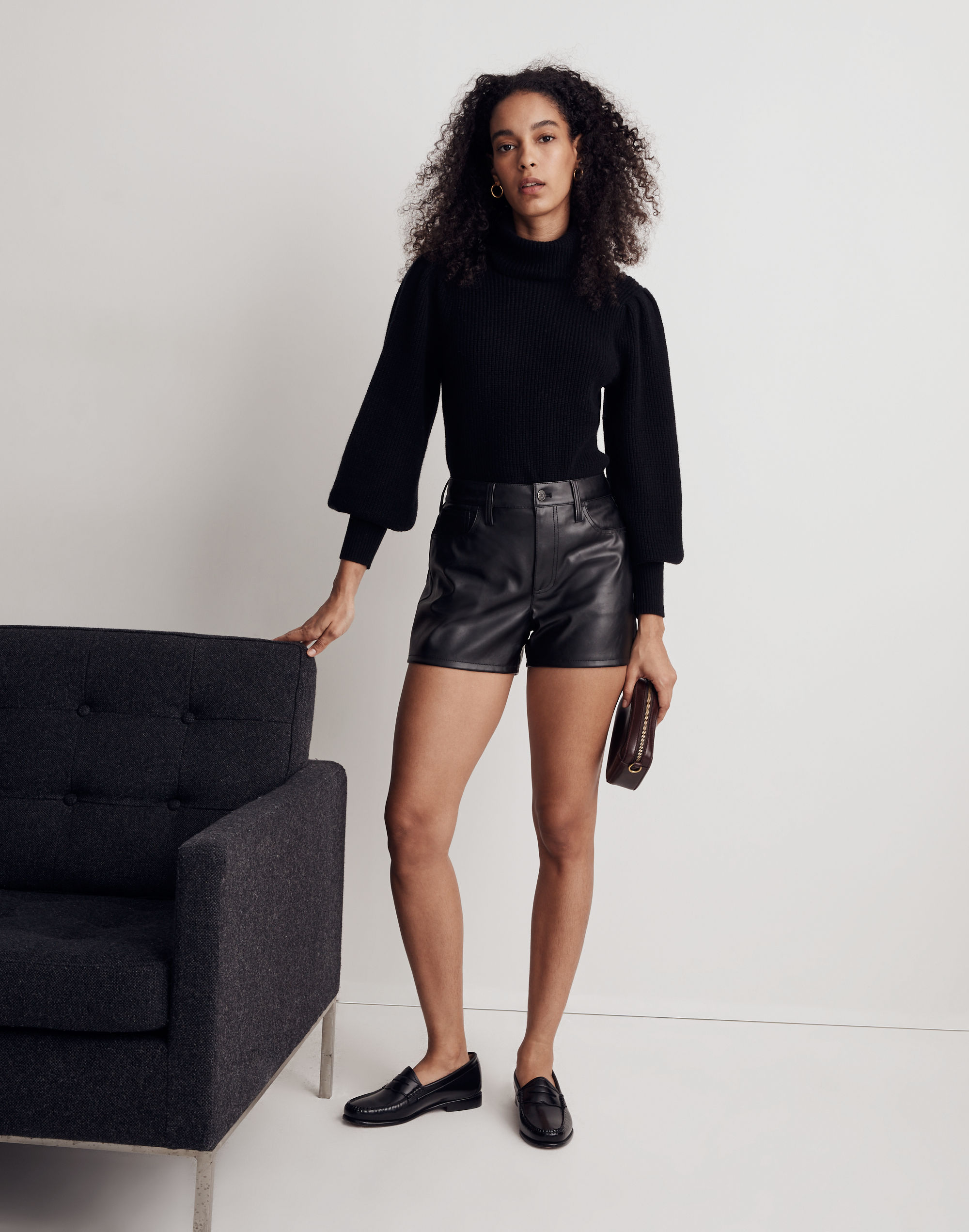 Faux Leather Perfect Vintage Short | Madewell