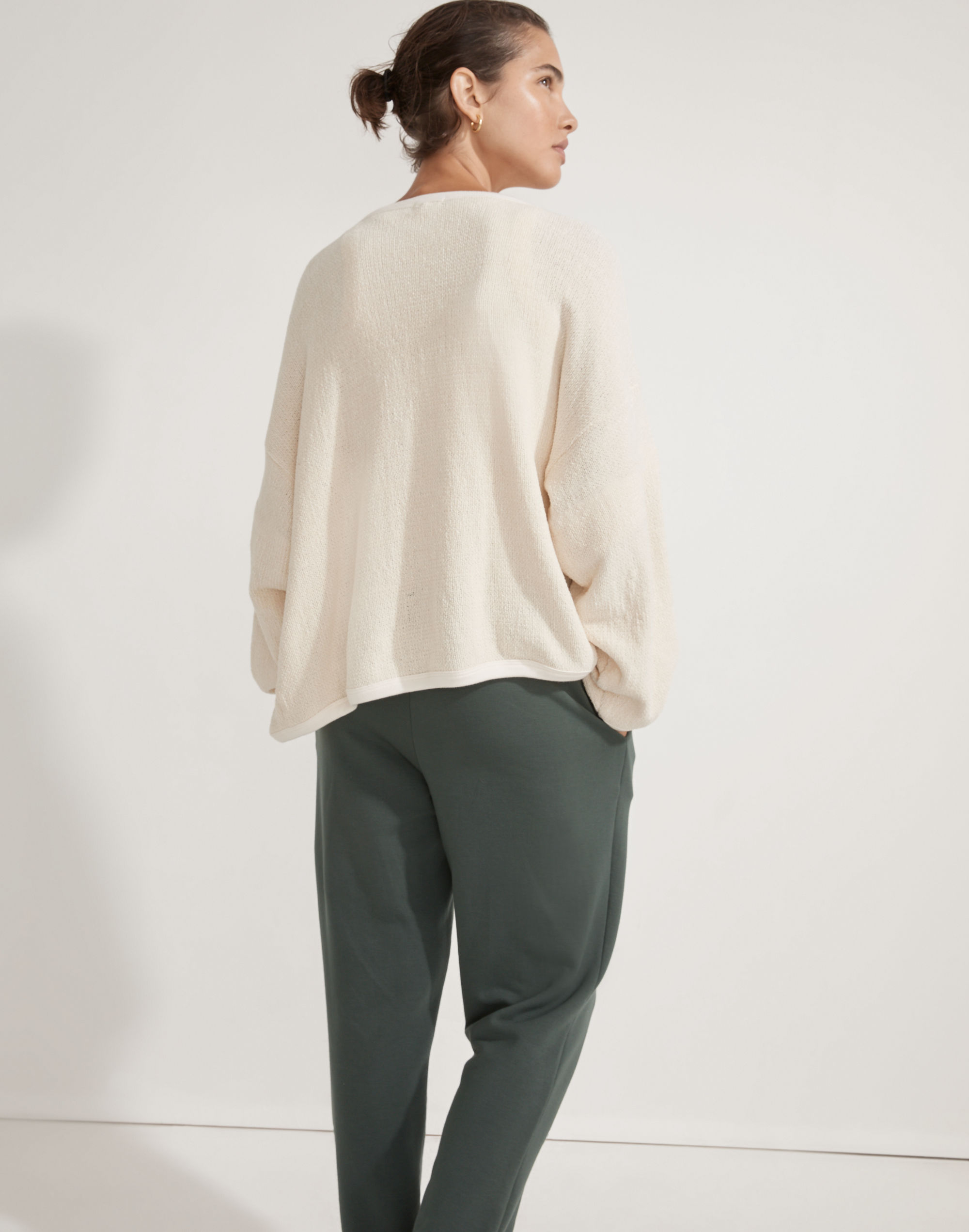 Donni Chenille Crop Cardigan