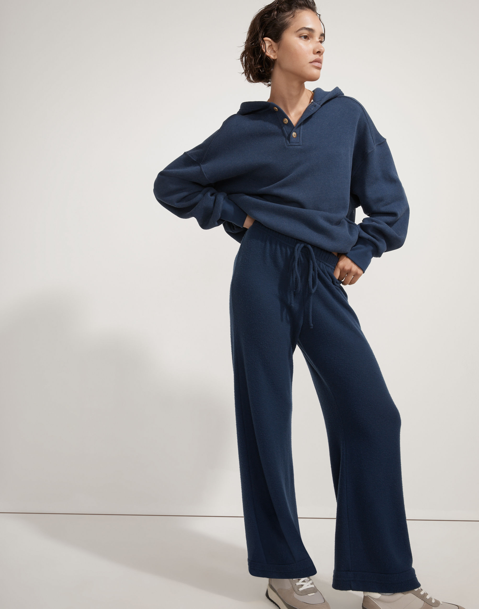 donni wide-leg sweater sweatpants